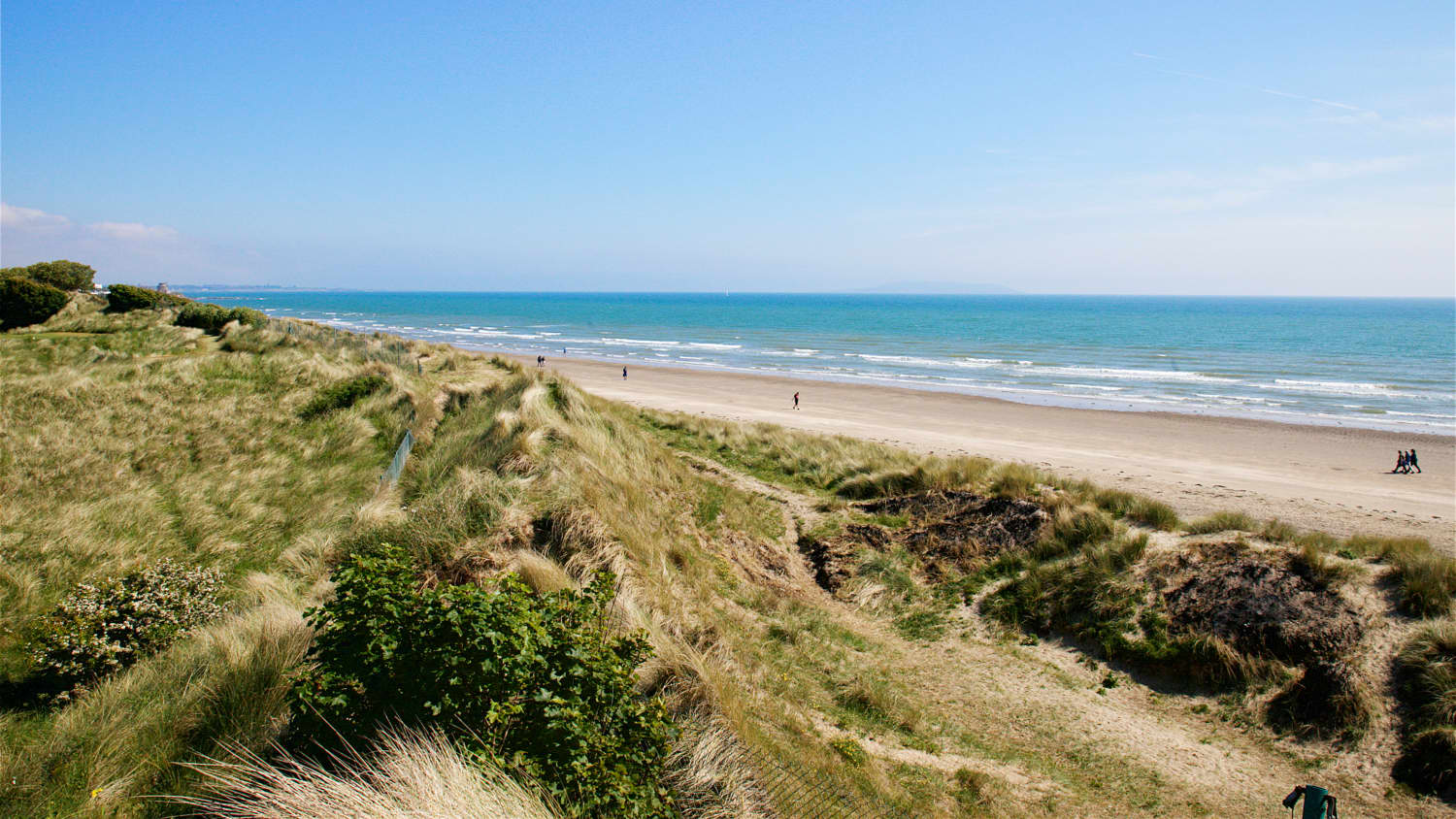 Aufnahme des Portmarnock Beach in Dublin