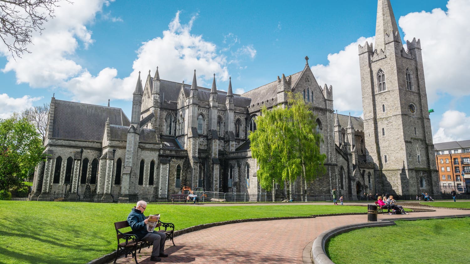 Aufnahme der St. Patrick´s Cathedral in Dublin
