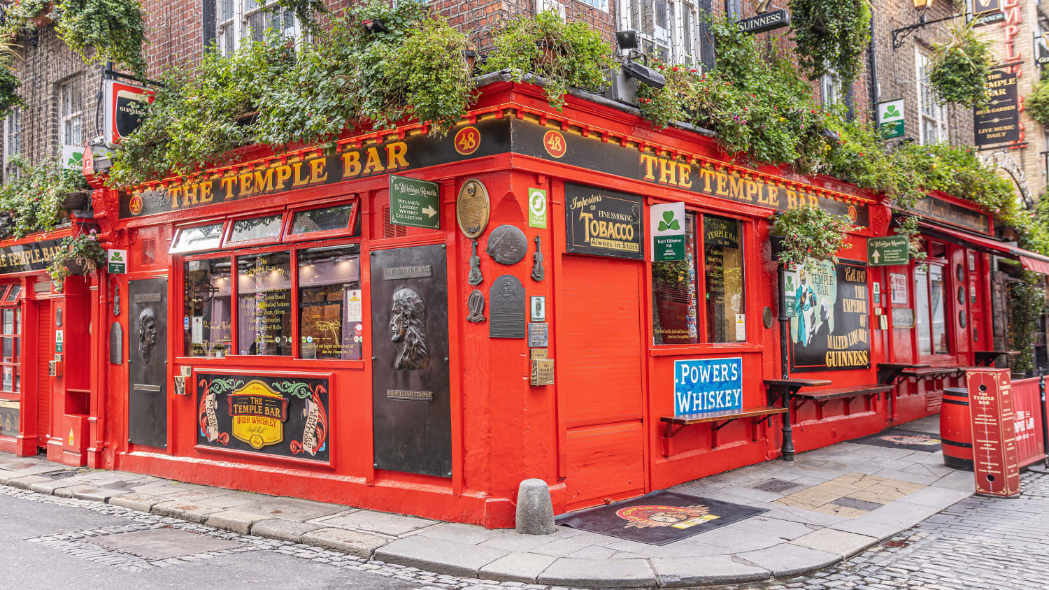 Aufnahme des Pub The Temple Bar in Dublin