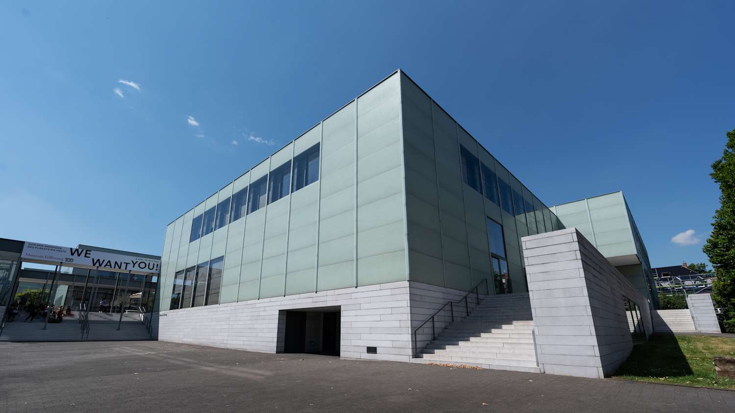 Außenansicht des Museum Folkwang in Essen