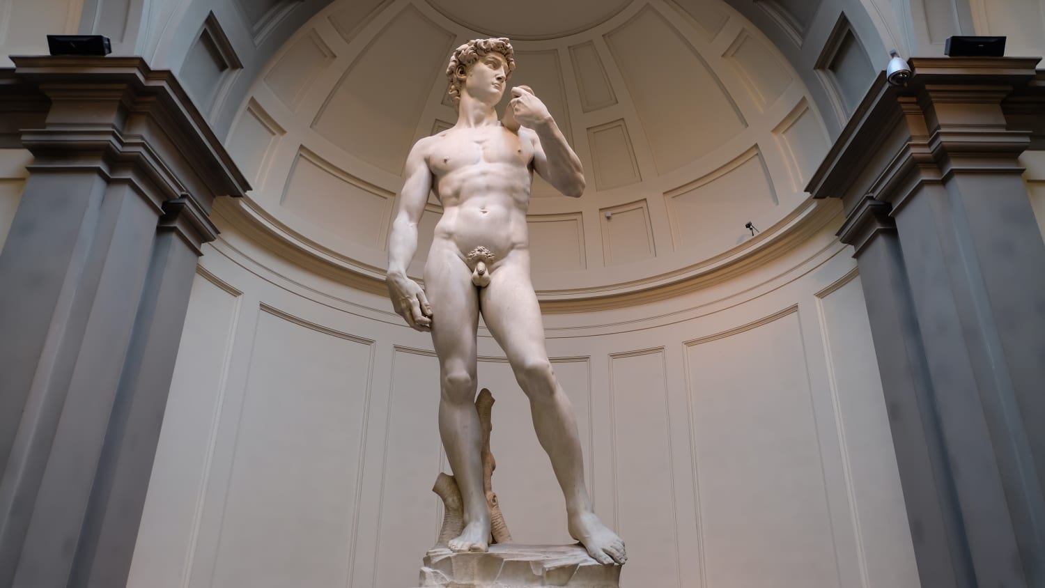 Michelangelos David in der Galleria Dell Academia