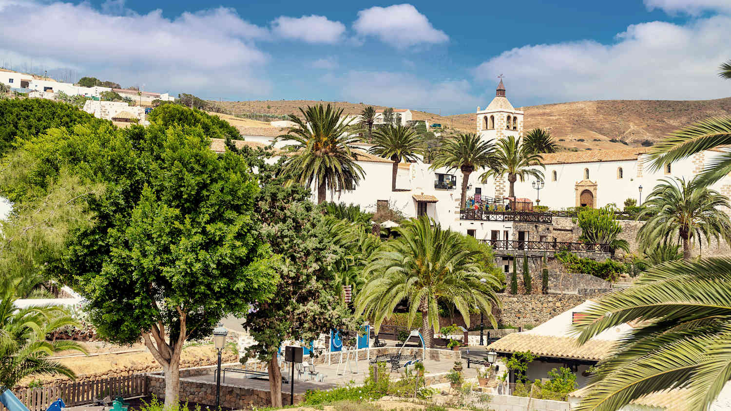 Aufnahme auf Fuerteventura der Stadt Betencuria