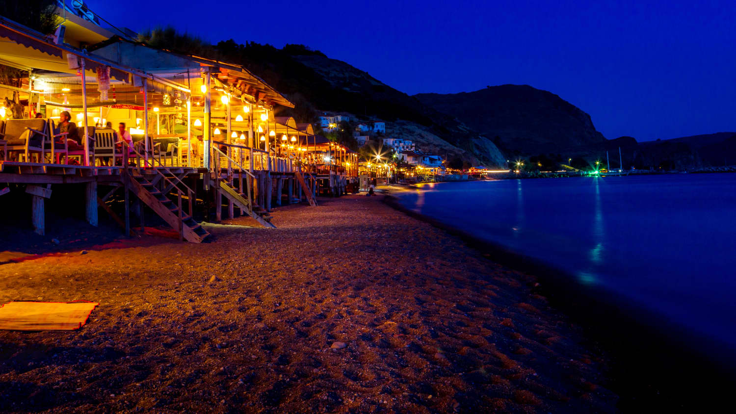 Skala Eressou auf der Insel Lesbos