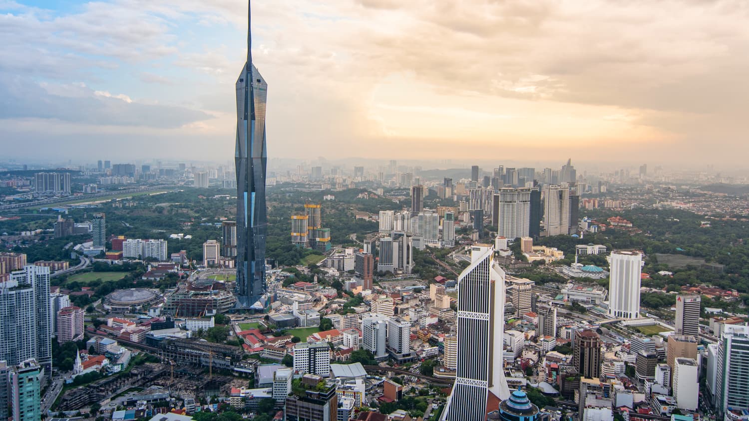 Der Merdeka 118 PNB Tower in Kuala Lumpur