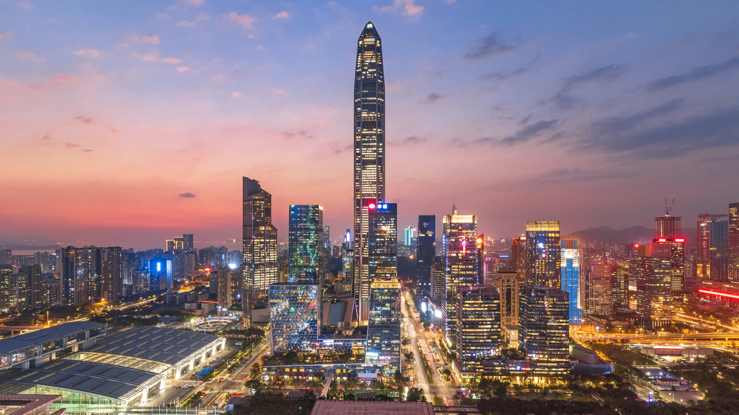 Skyline von Shenzen