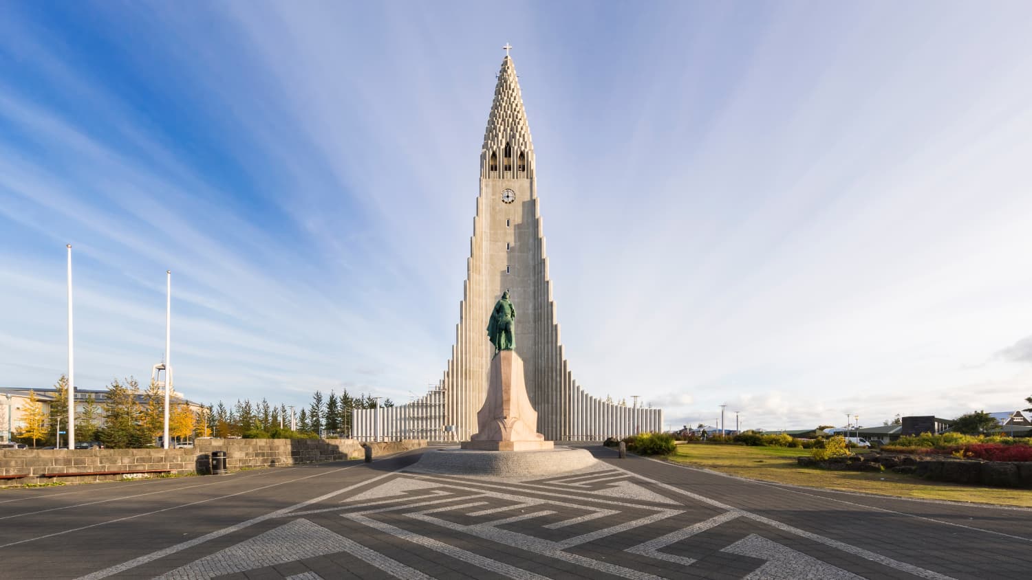 Hallgrimskirkja in Reykjavik, Island