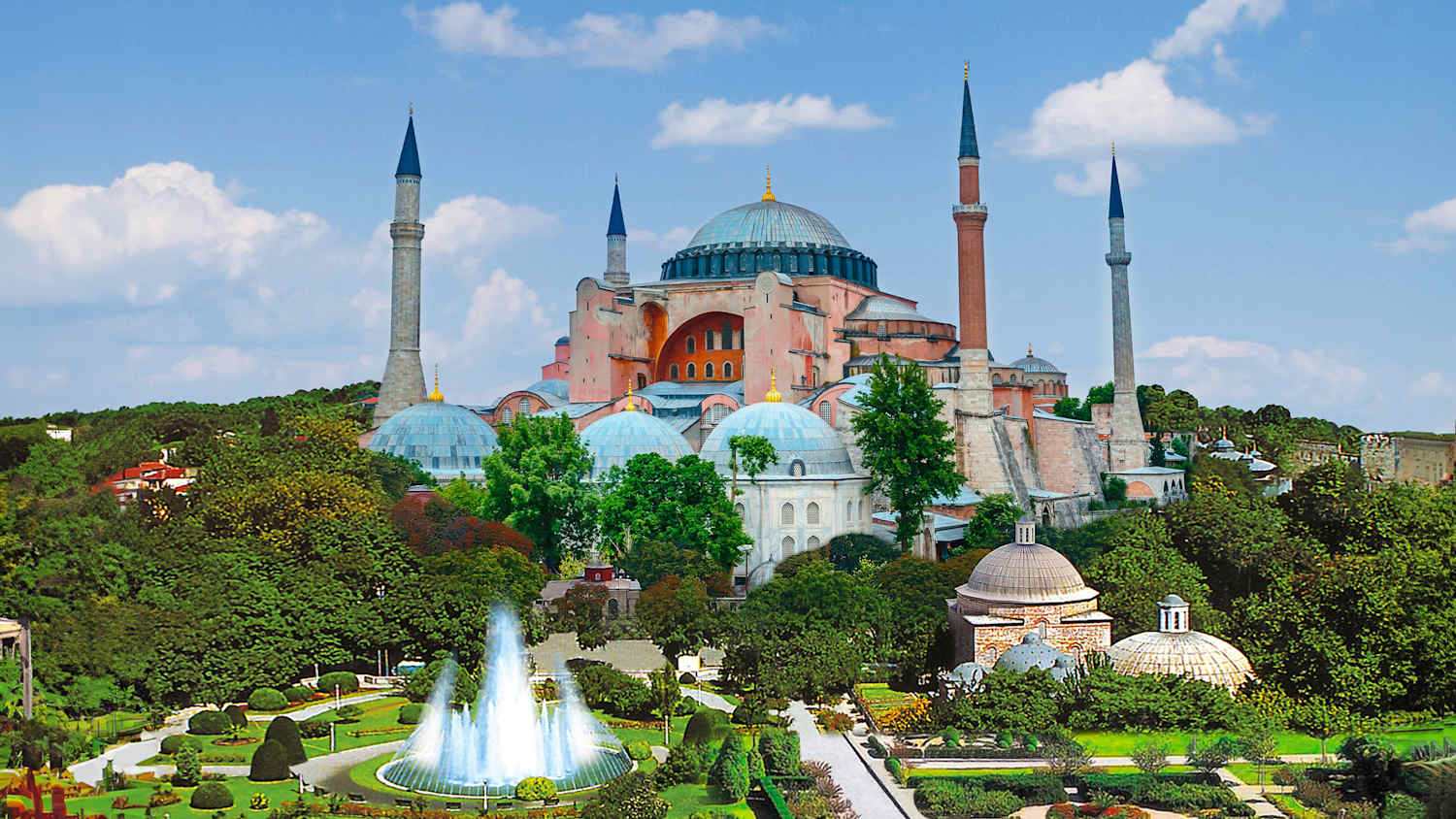 Die Moschee Hagia Sophia in Istanbul