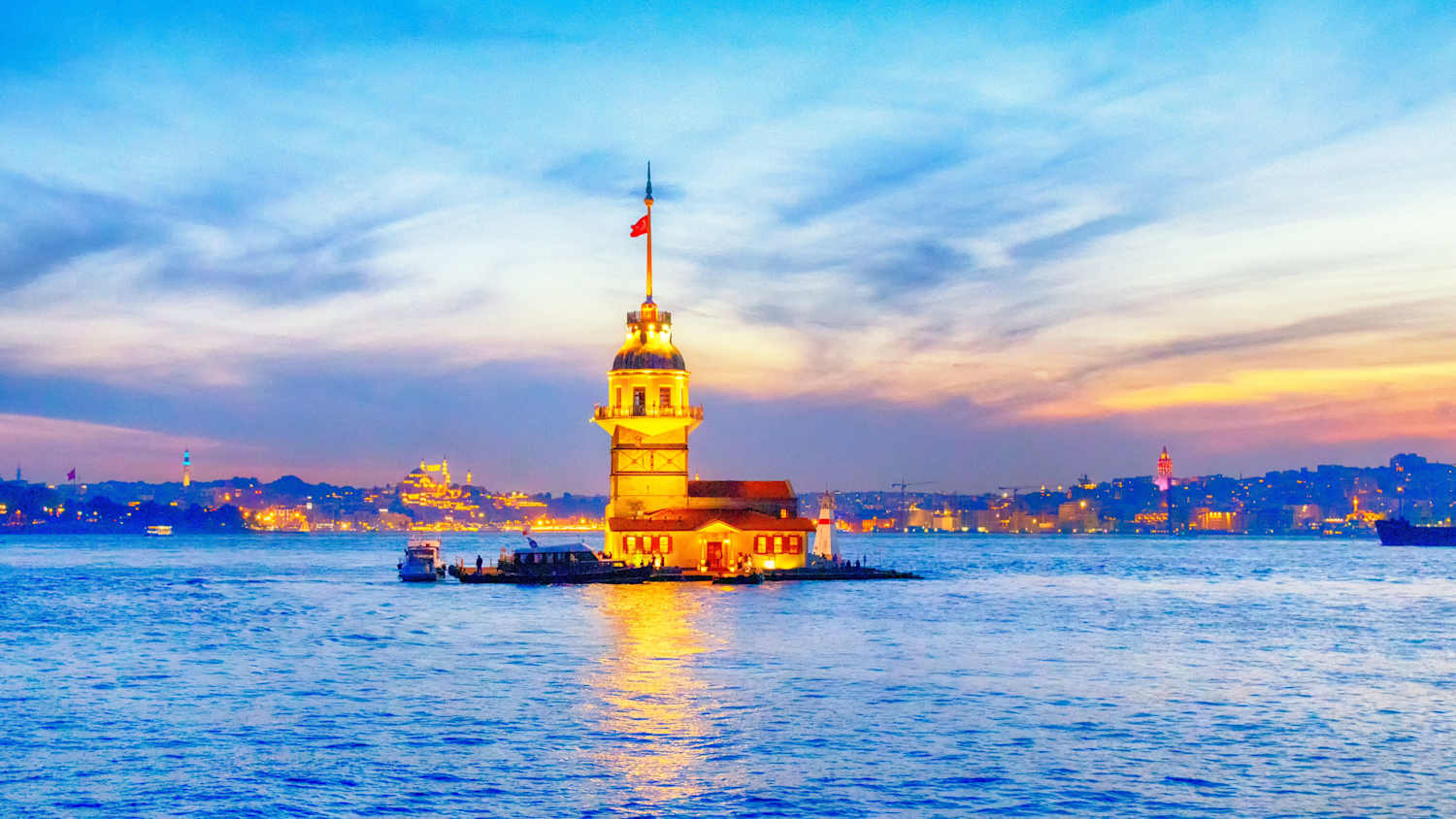 Der Mädchenturm in Istanbul