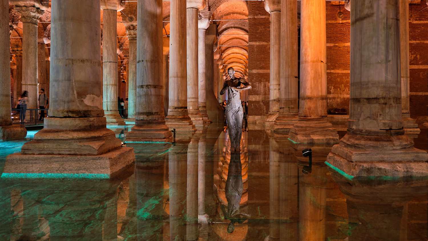 Die Yerebatan-Zisterne in Istanbul