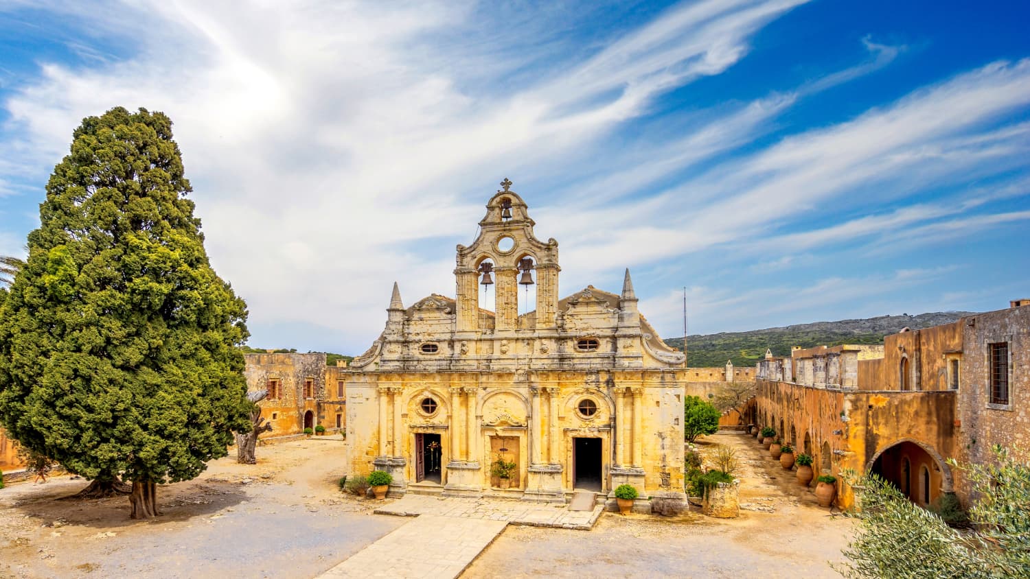 Das Kloster Arkadi auf Kreta