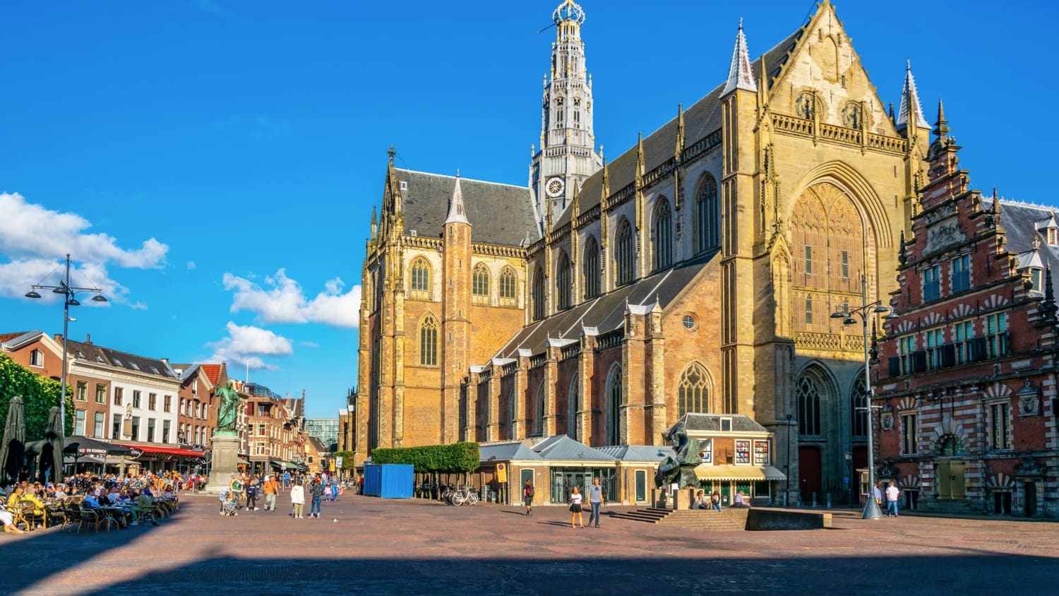Grote Markt in Haarlem in den Niederlanden