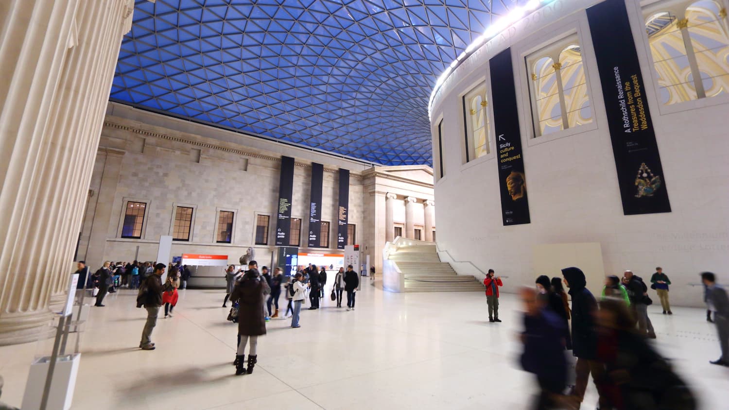 Great Court im British Museum in London