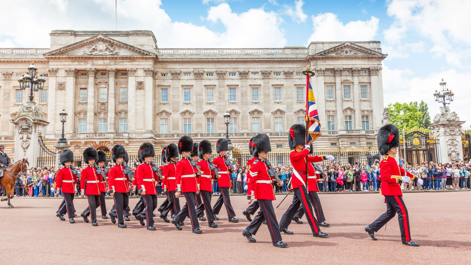 Wachwechsel vor dem Buckingham Palace