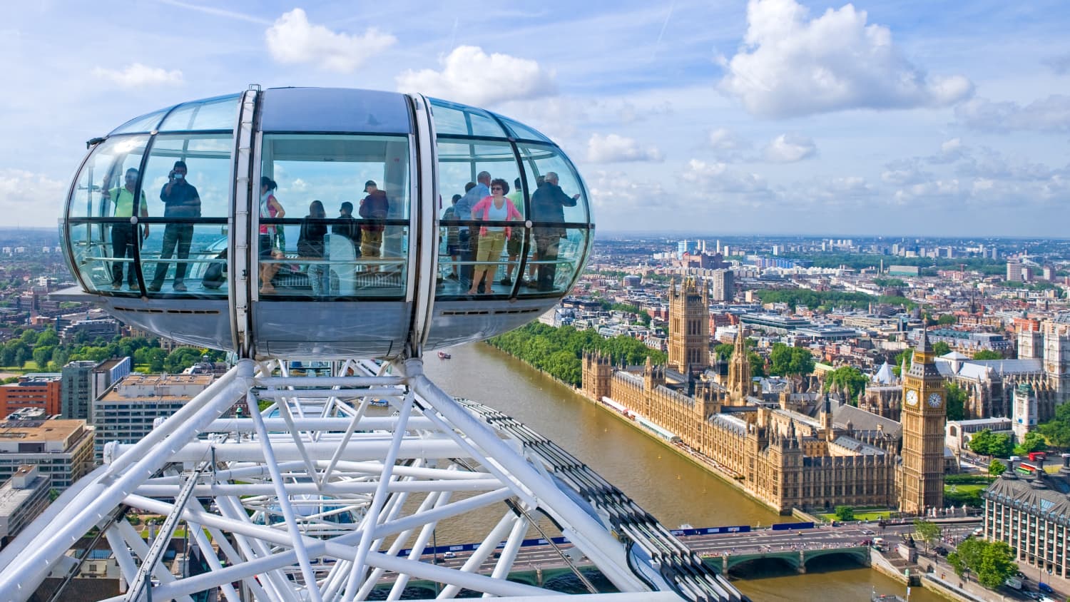 Kabine des London Eye