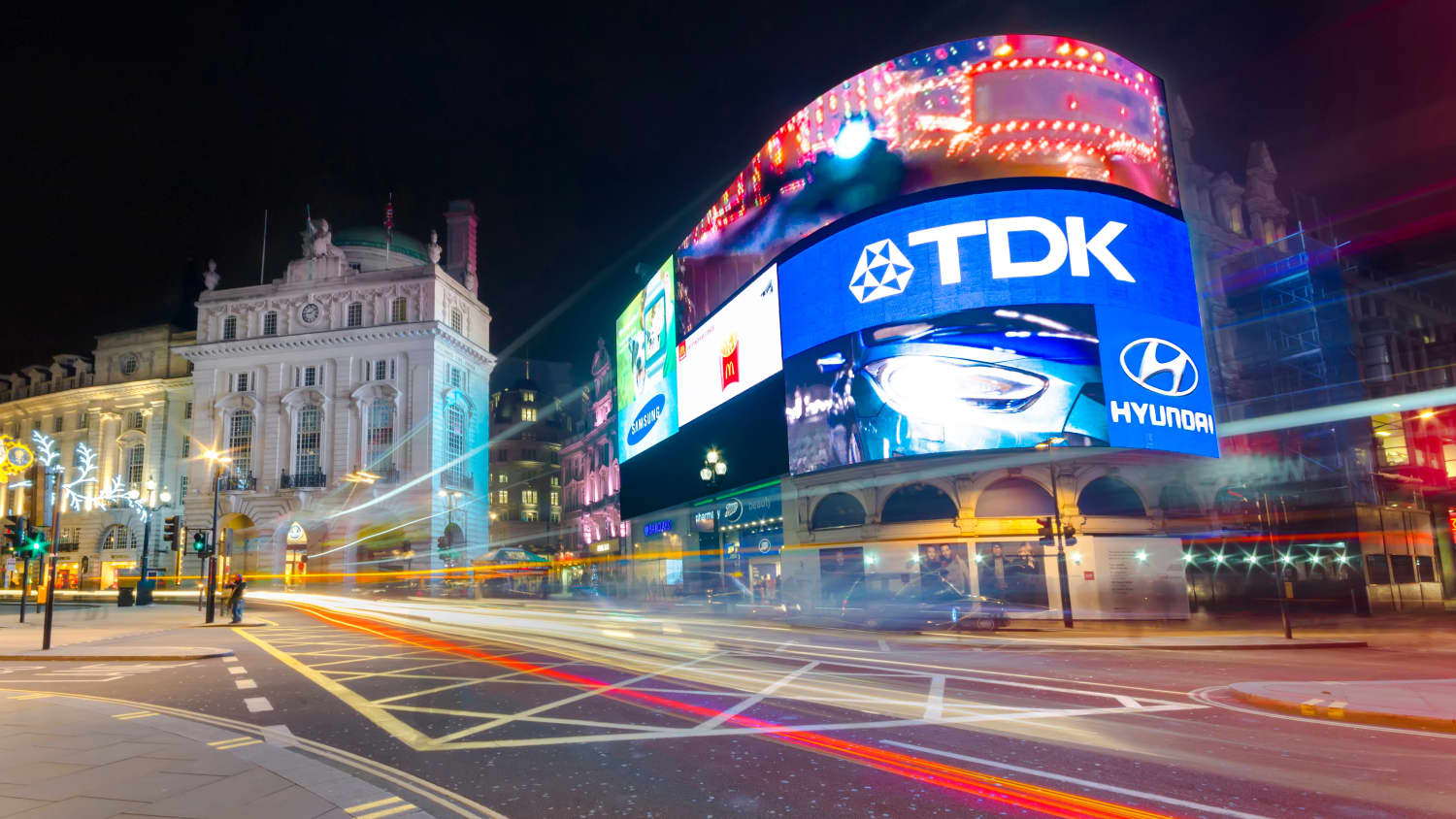 Blick auf den Piccdilly Circus