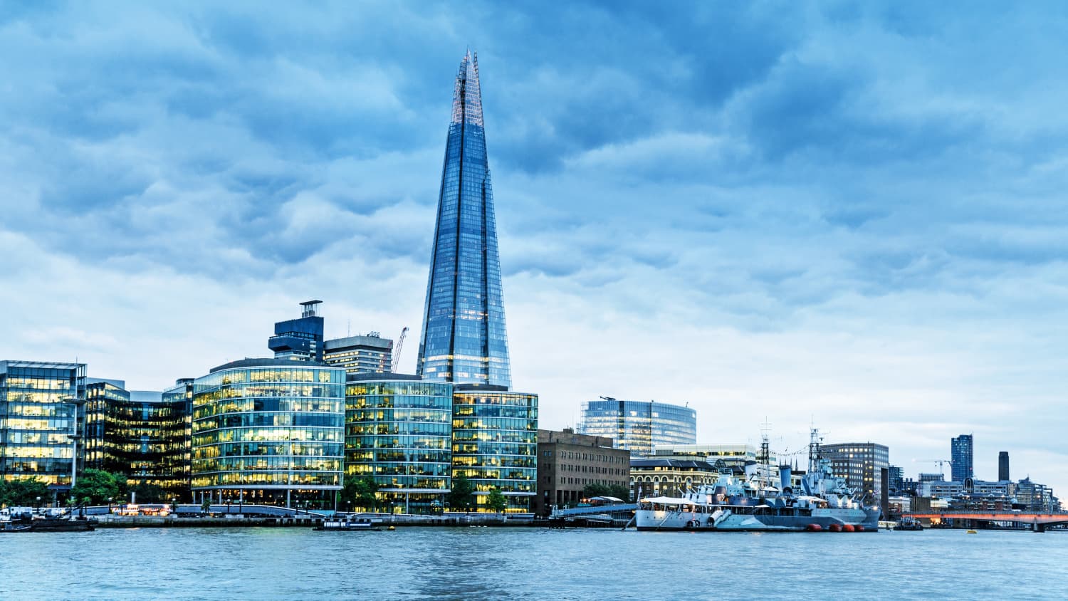 Wolkenkratzer The Shard in London