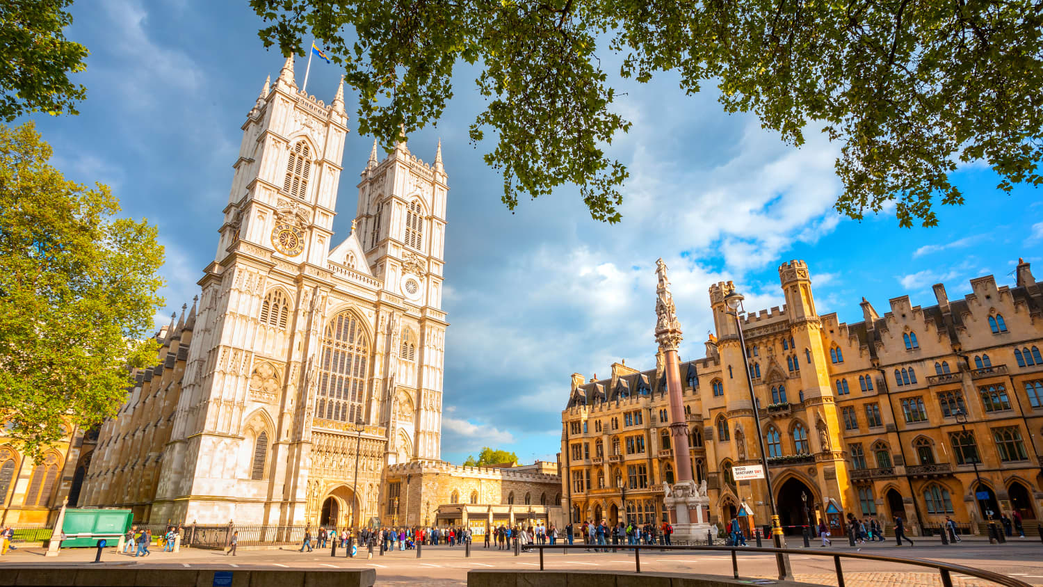 Außenansicht der Westminster Abbey