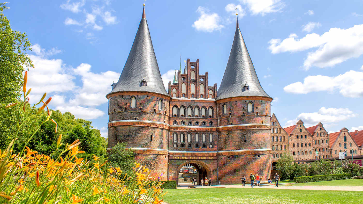 Das Holstentor in Lübeck