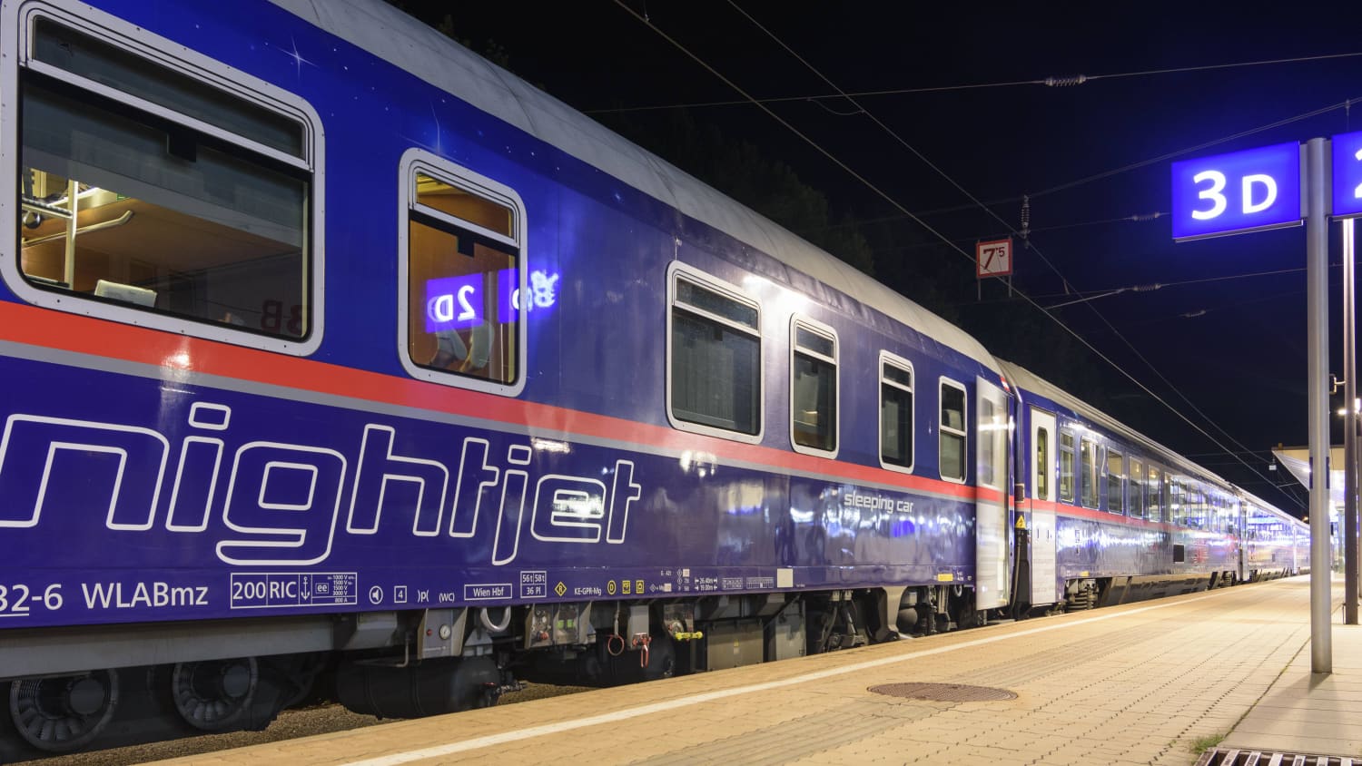 Nightjet der österreichischen Bahn