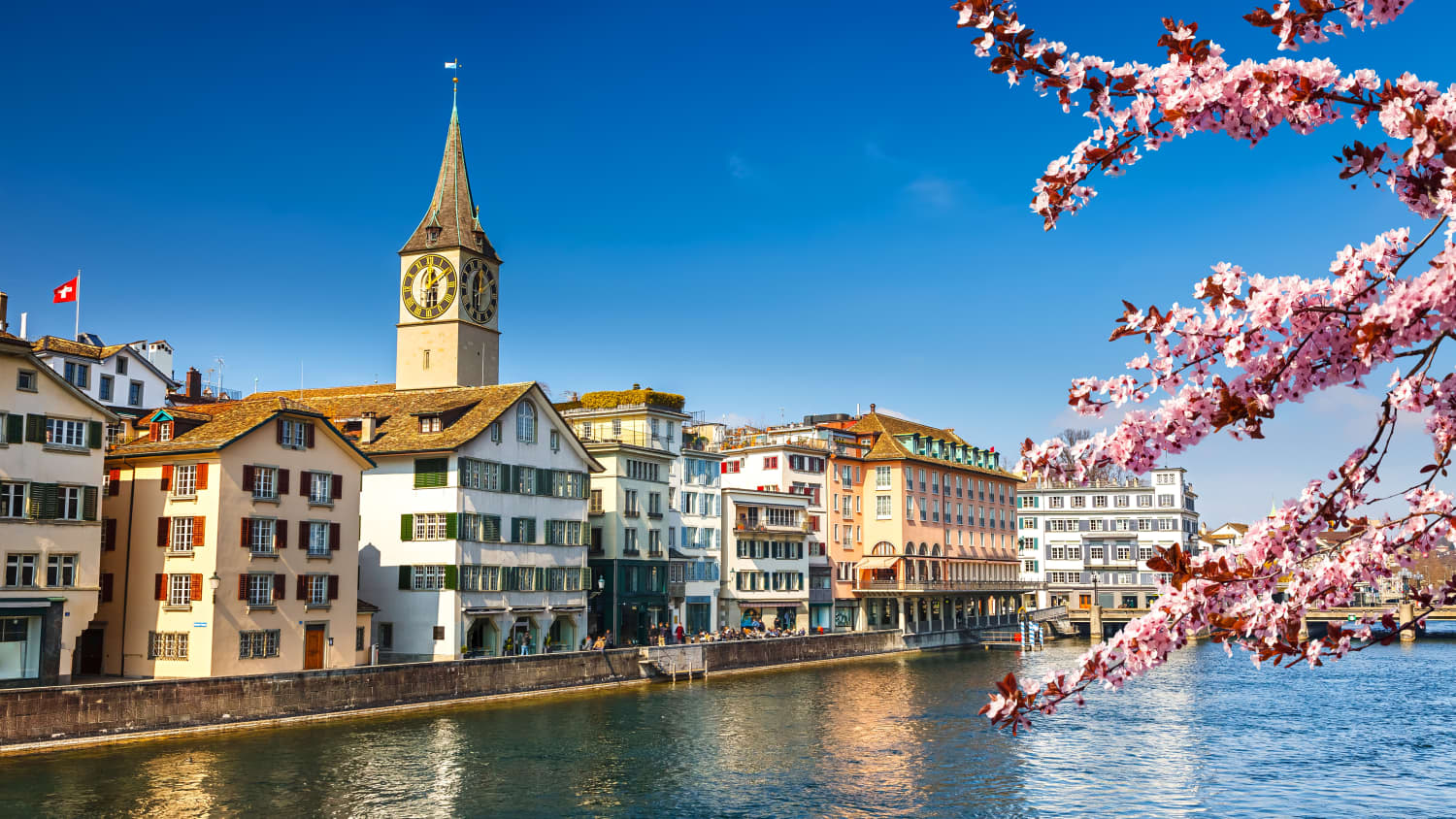 Zürich im Frühling