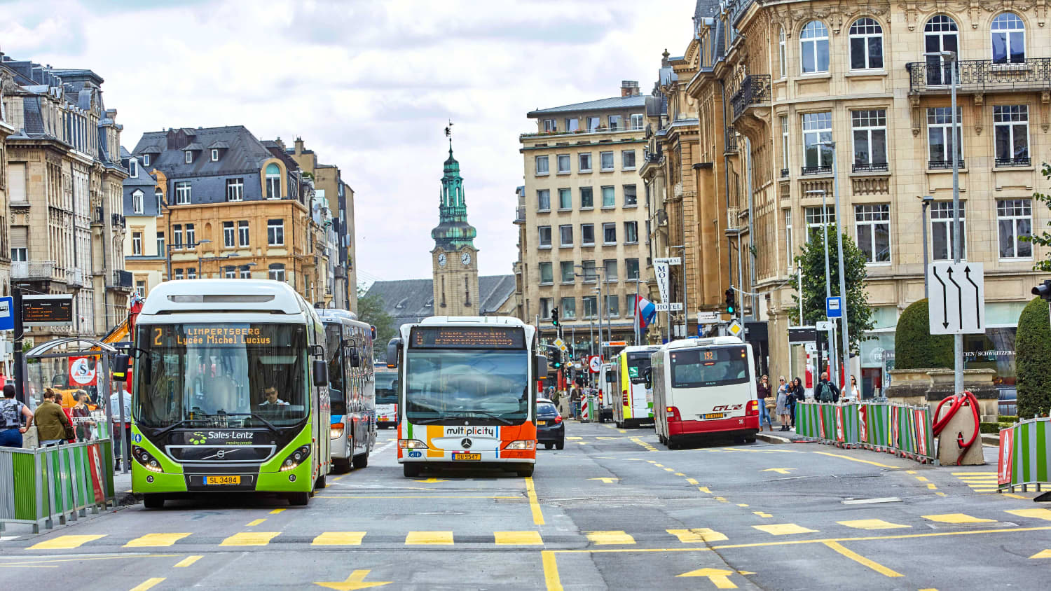 Öffentlicher Nahverkehr in Luxemburg