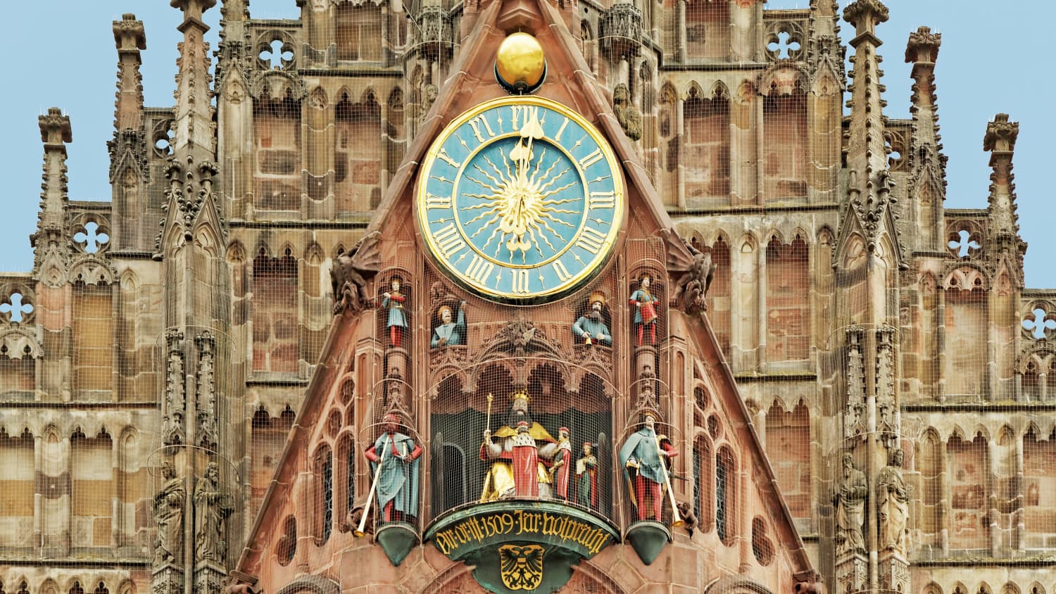 Männleinlaufen an der Frauenkirche in Nürnberg