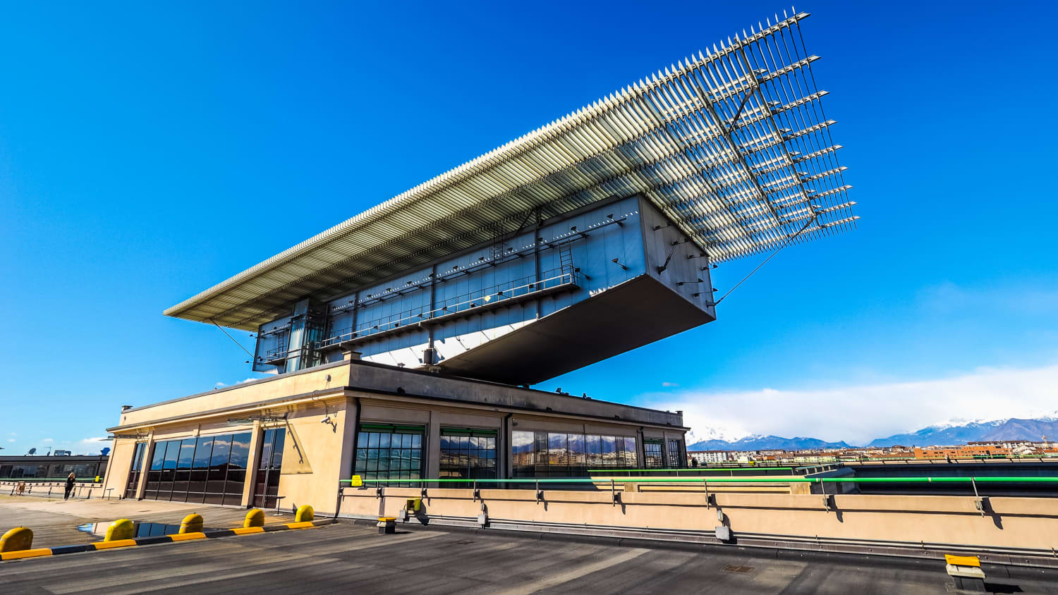 Dach des Lingotto mit Pinacoteca Agnelli