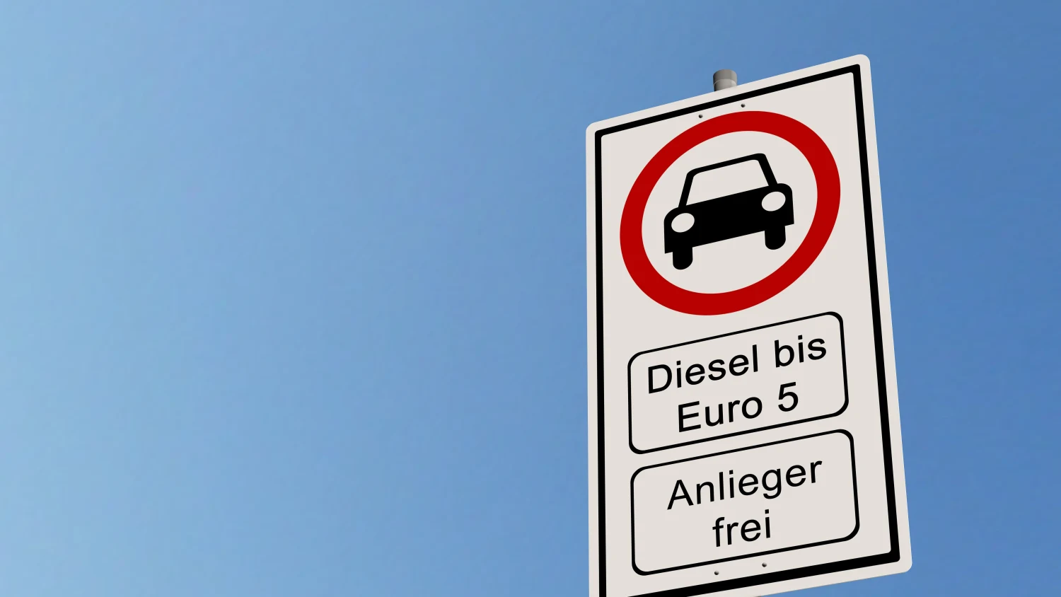 Diesel-Verbot: blaue Plakette, Fahrverbote, Euro-5-Umrüstung