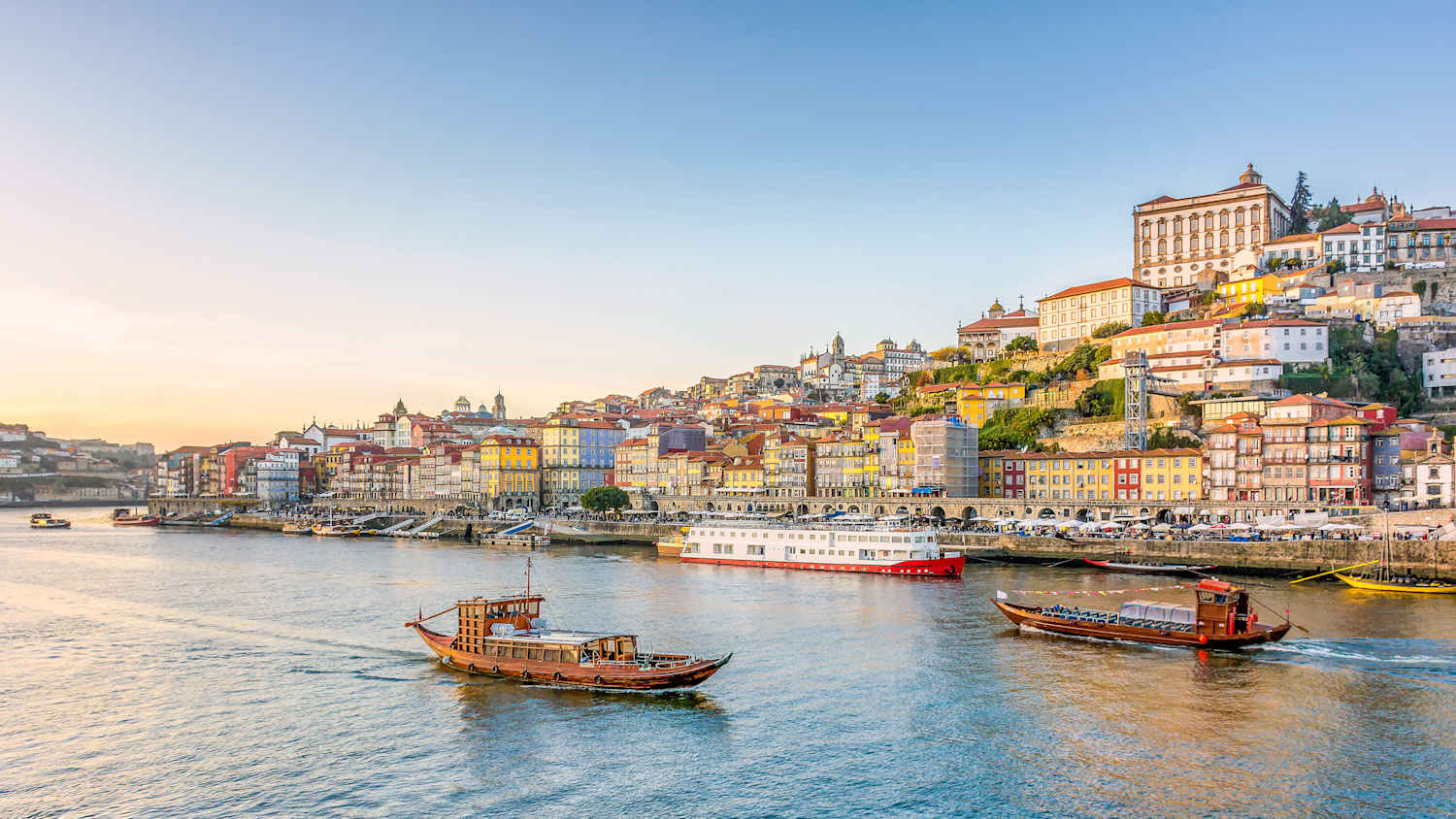 Stadtpanorama von Porto