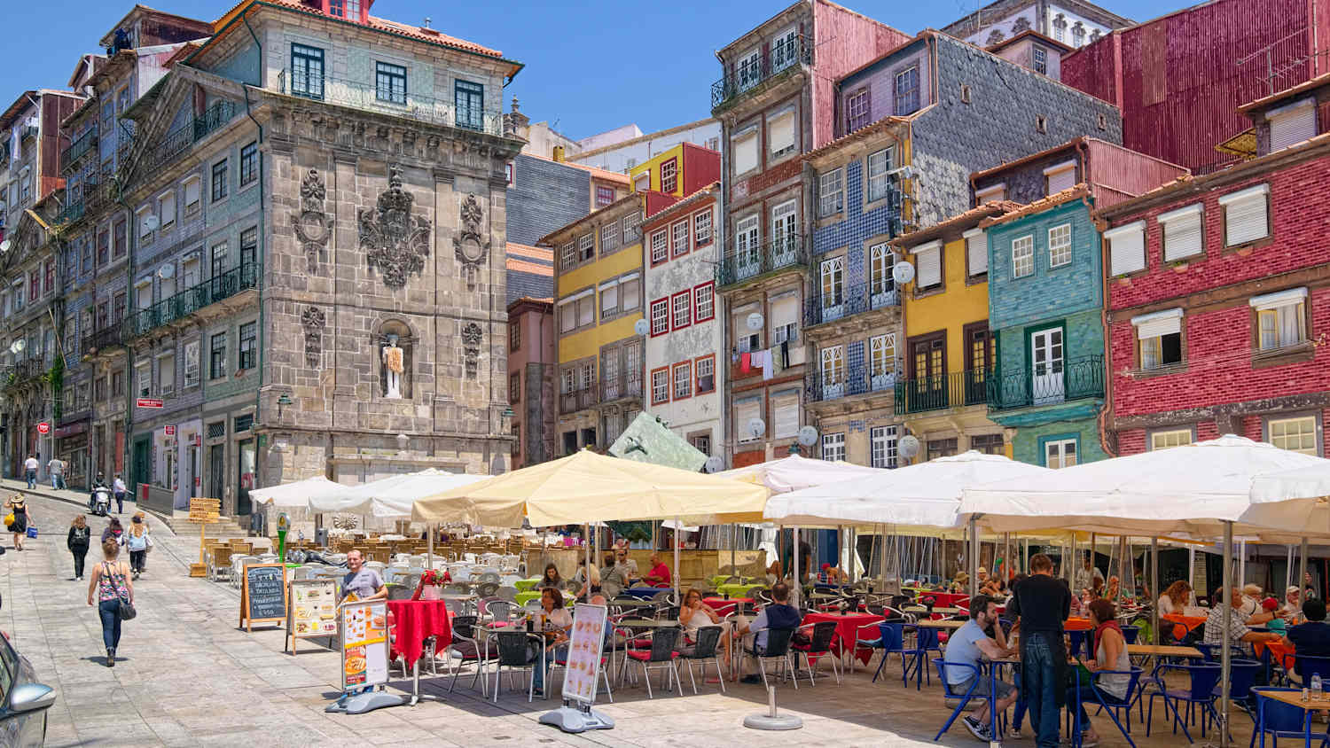 Restaurant im Stadtviertel Ribeira in Porto