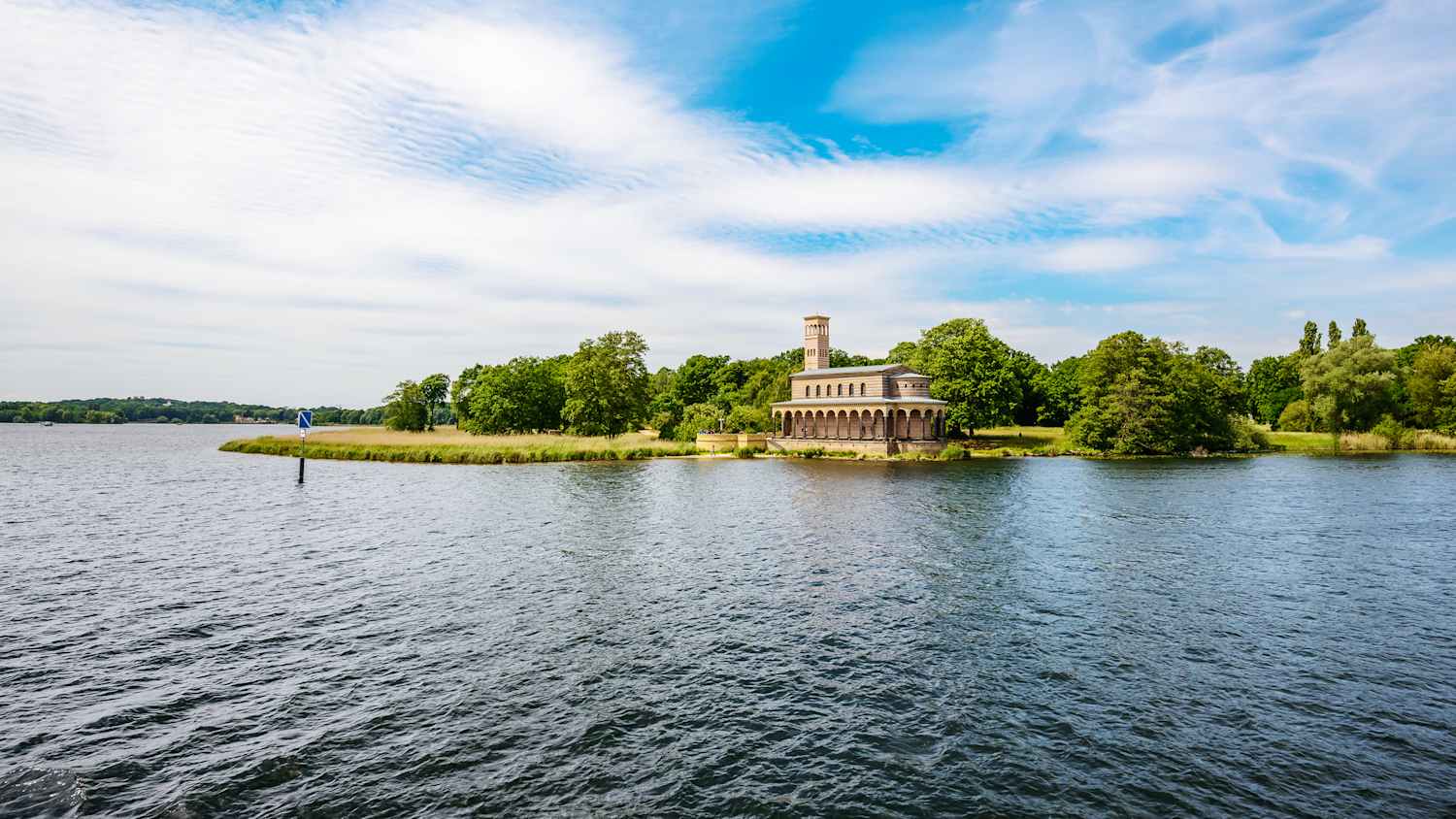 Aufnahme der Heilandskirche Sacrow in Potsdam