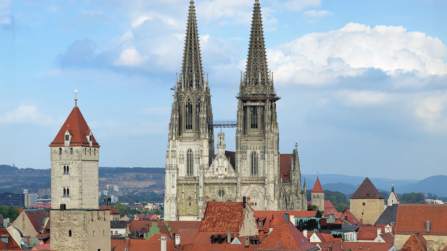 Außenansicht des Regensburger Doms
