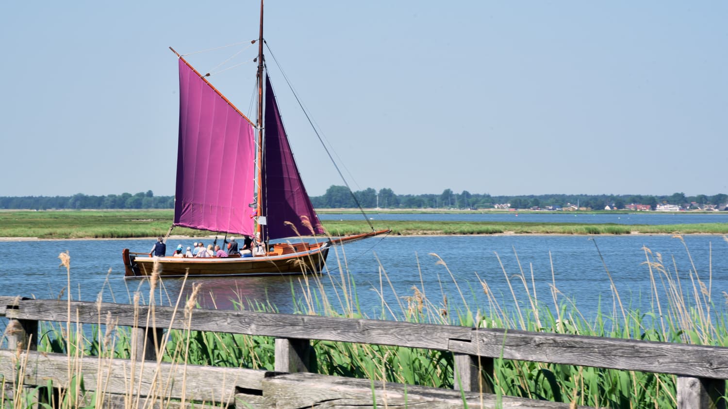 Fahrt mit einem traditionellen Zeesenboot
