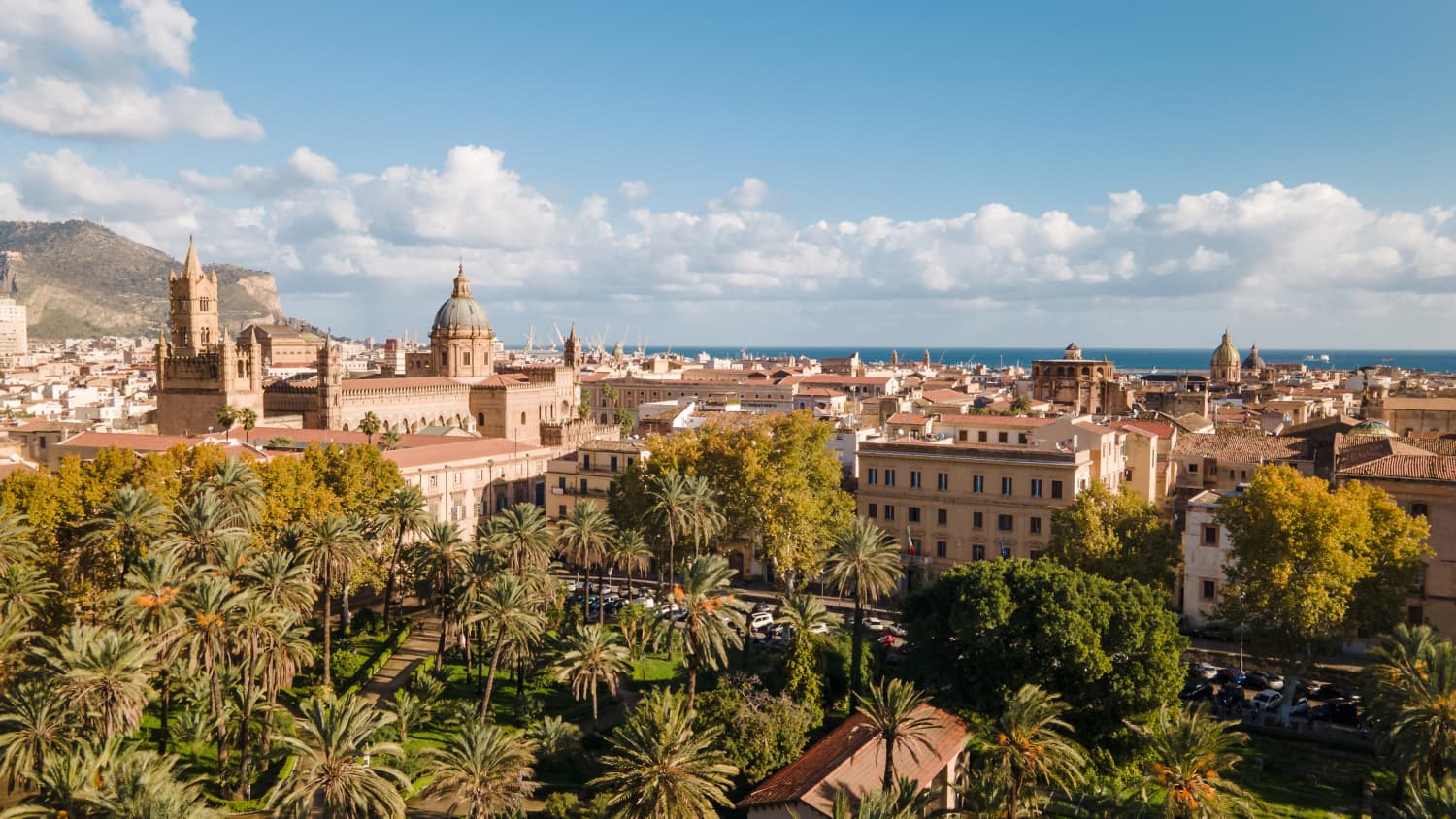 Stadtpanorama von Palermo
