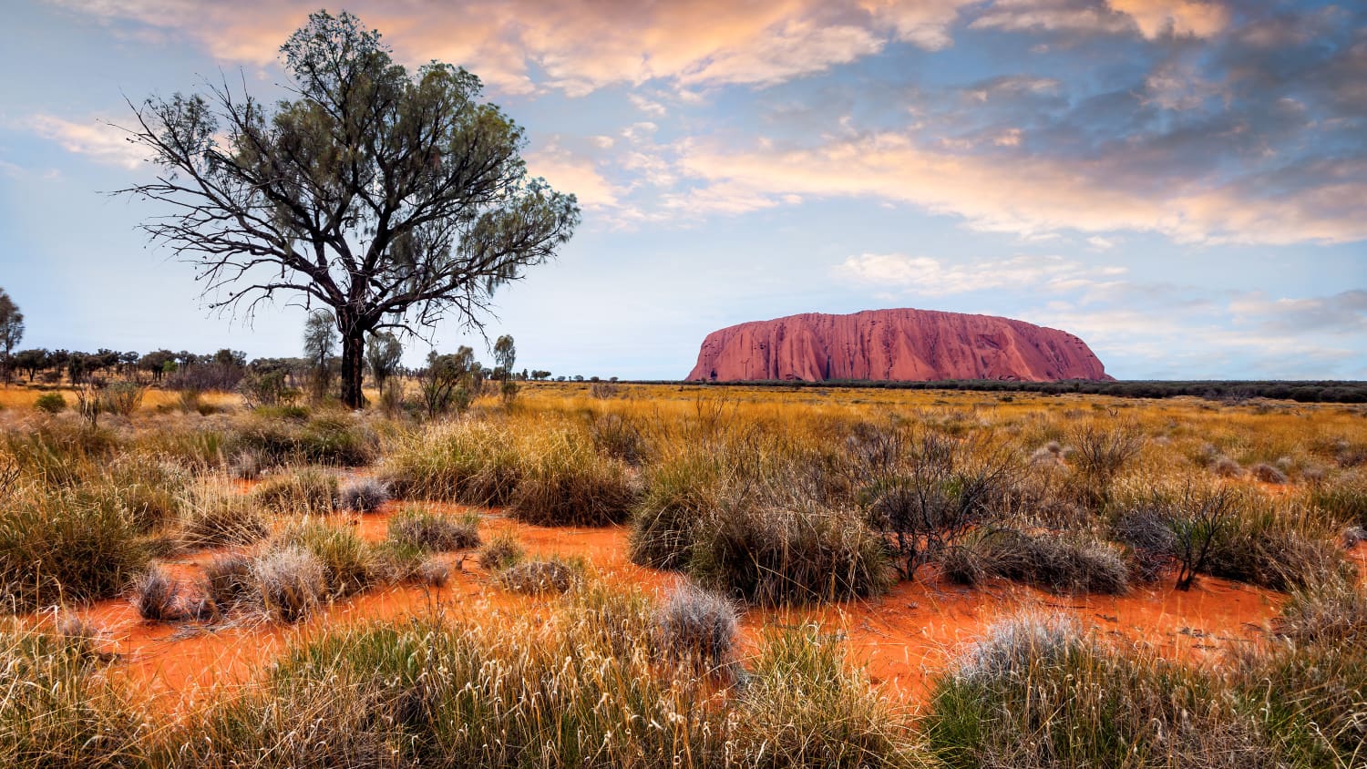 Der Uluru in Australien