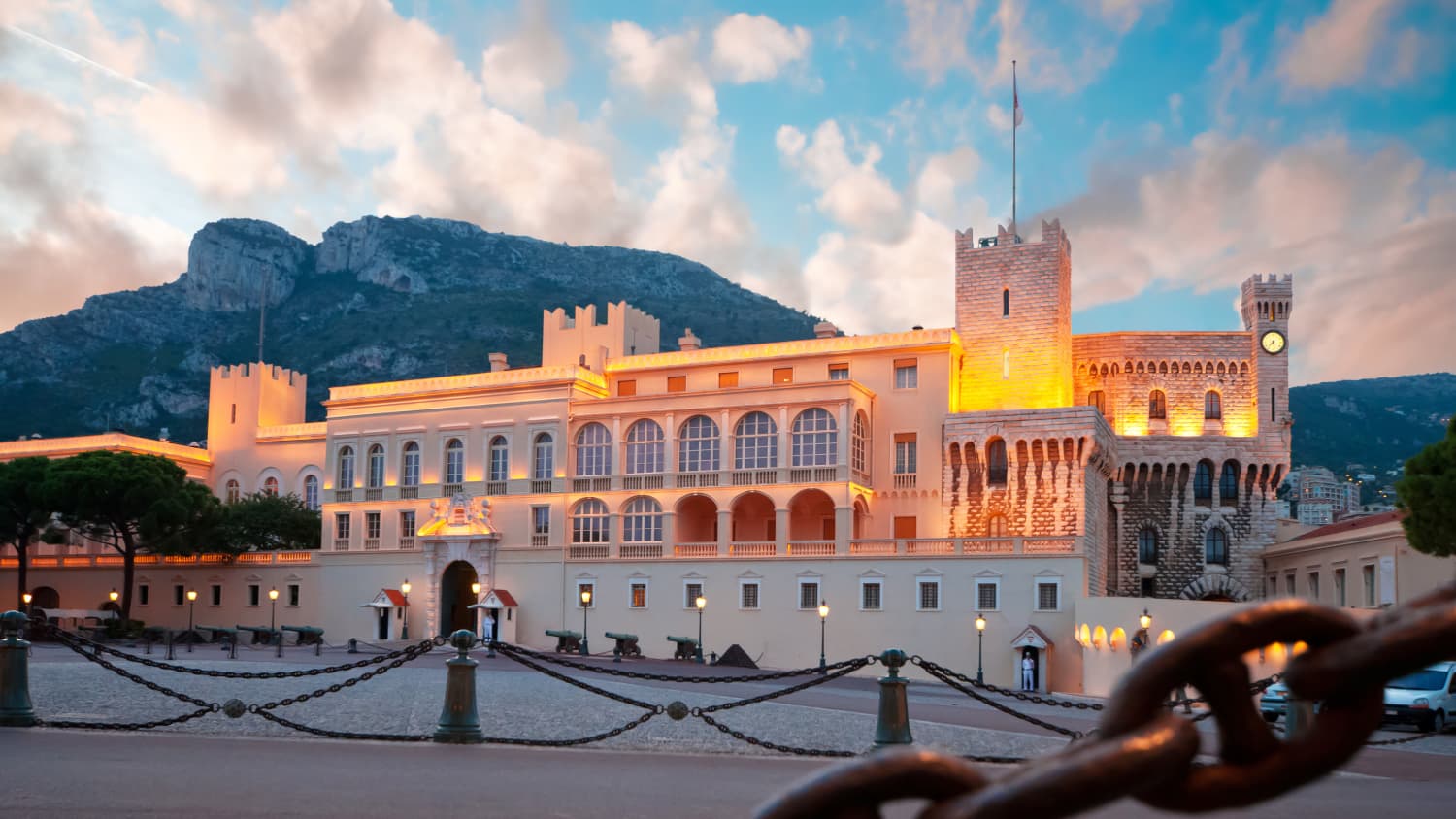 Der Fürstenpalast von Monaco