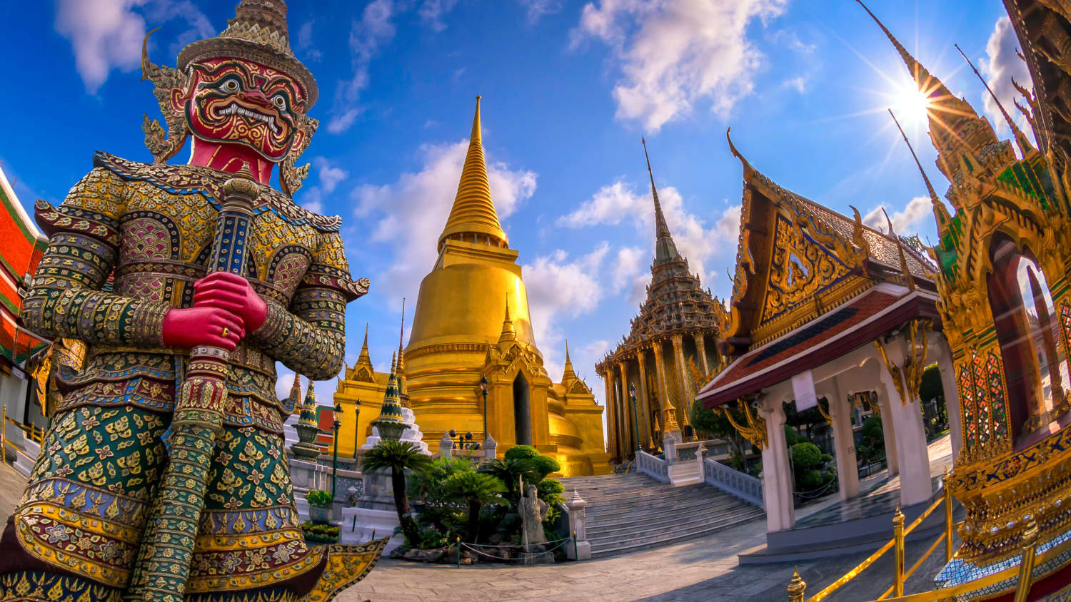 Wat Phra Kaew Tempel in Bangkok