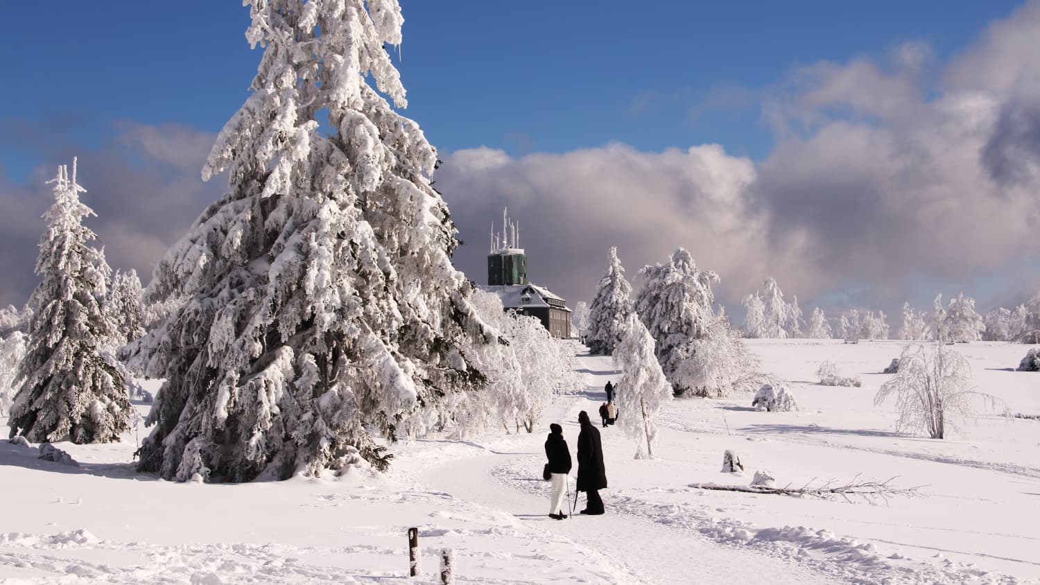Winter auf dem Kahler Asten im Sauerland