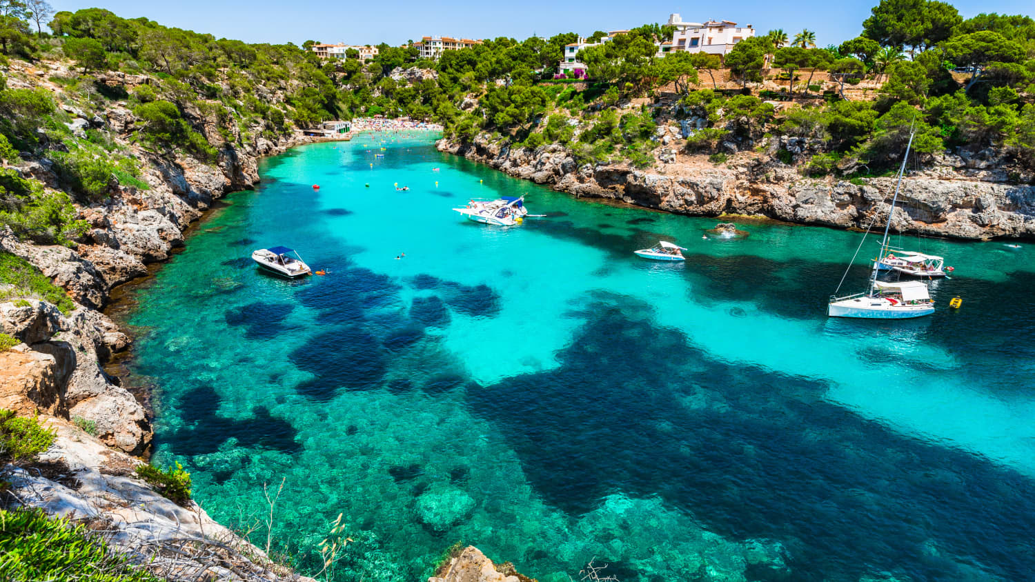 Der Strand Cala Pi auf Mallorca