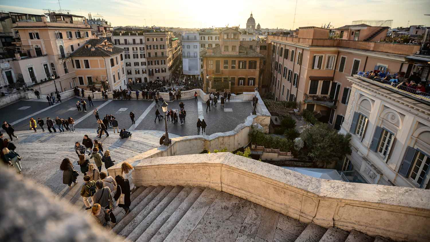 Spanische Treppe in Rom