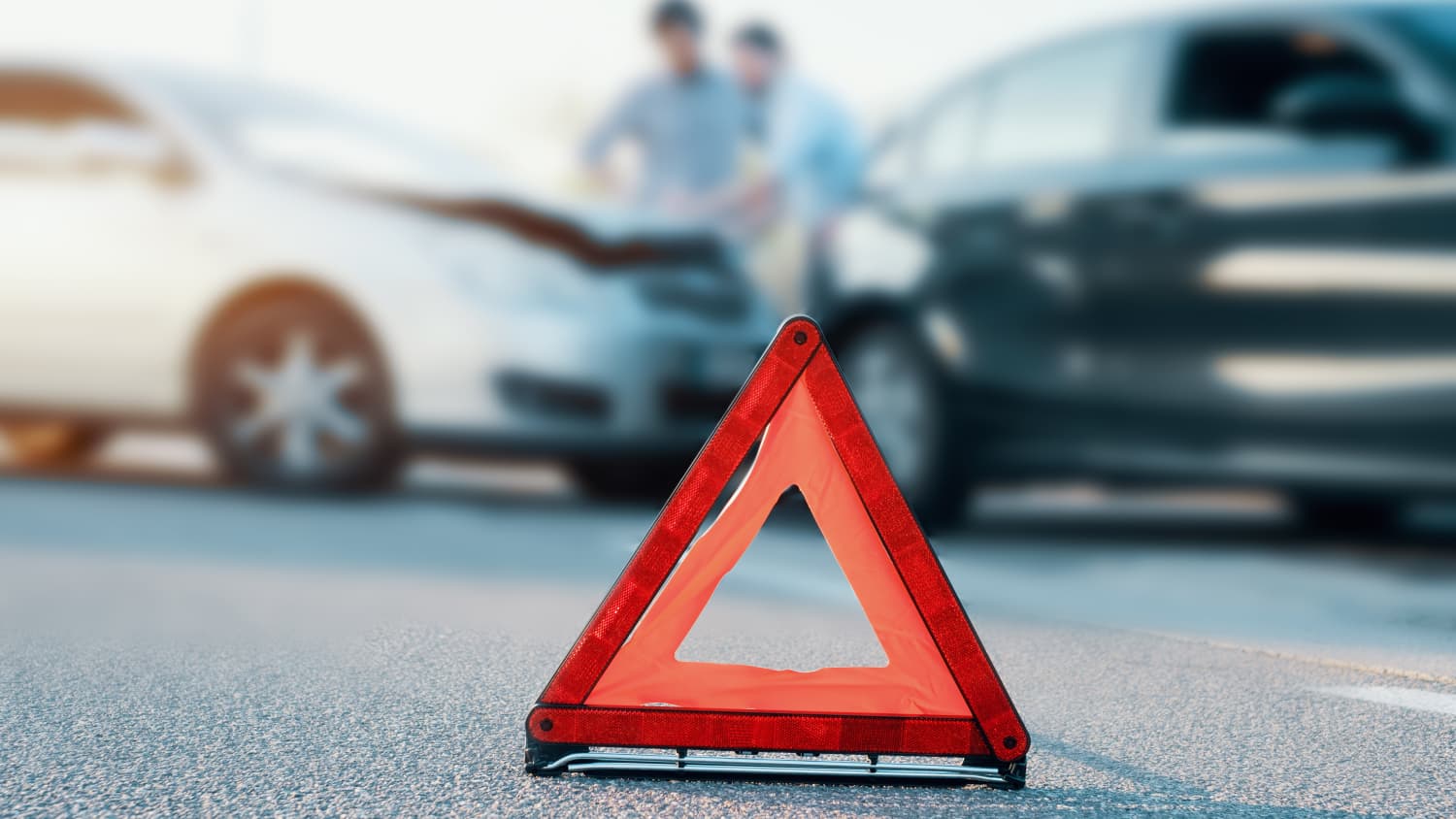 Ein Unfall ist passiert
