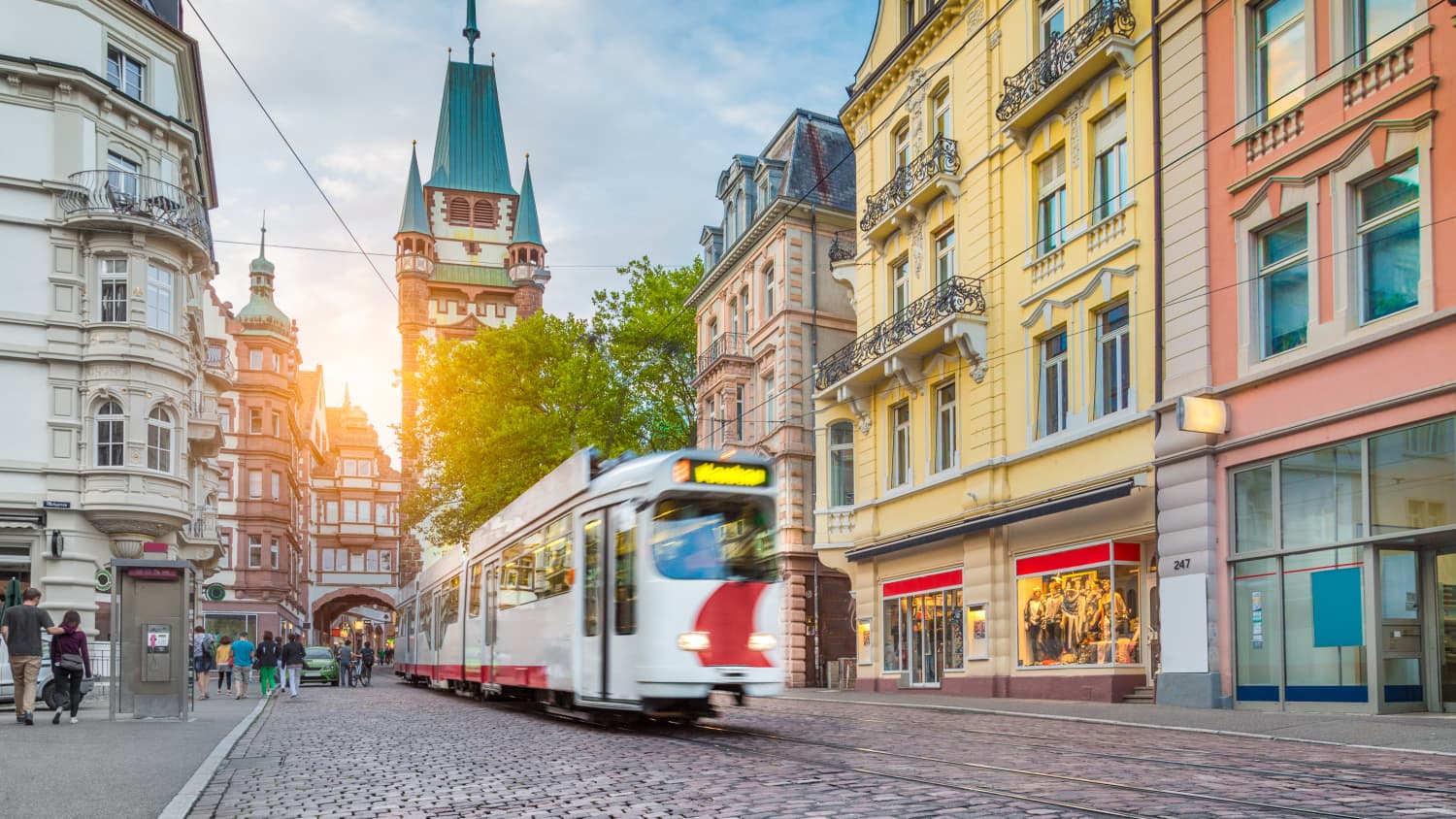 Straßenbahn in Freiburg