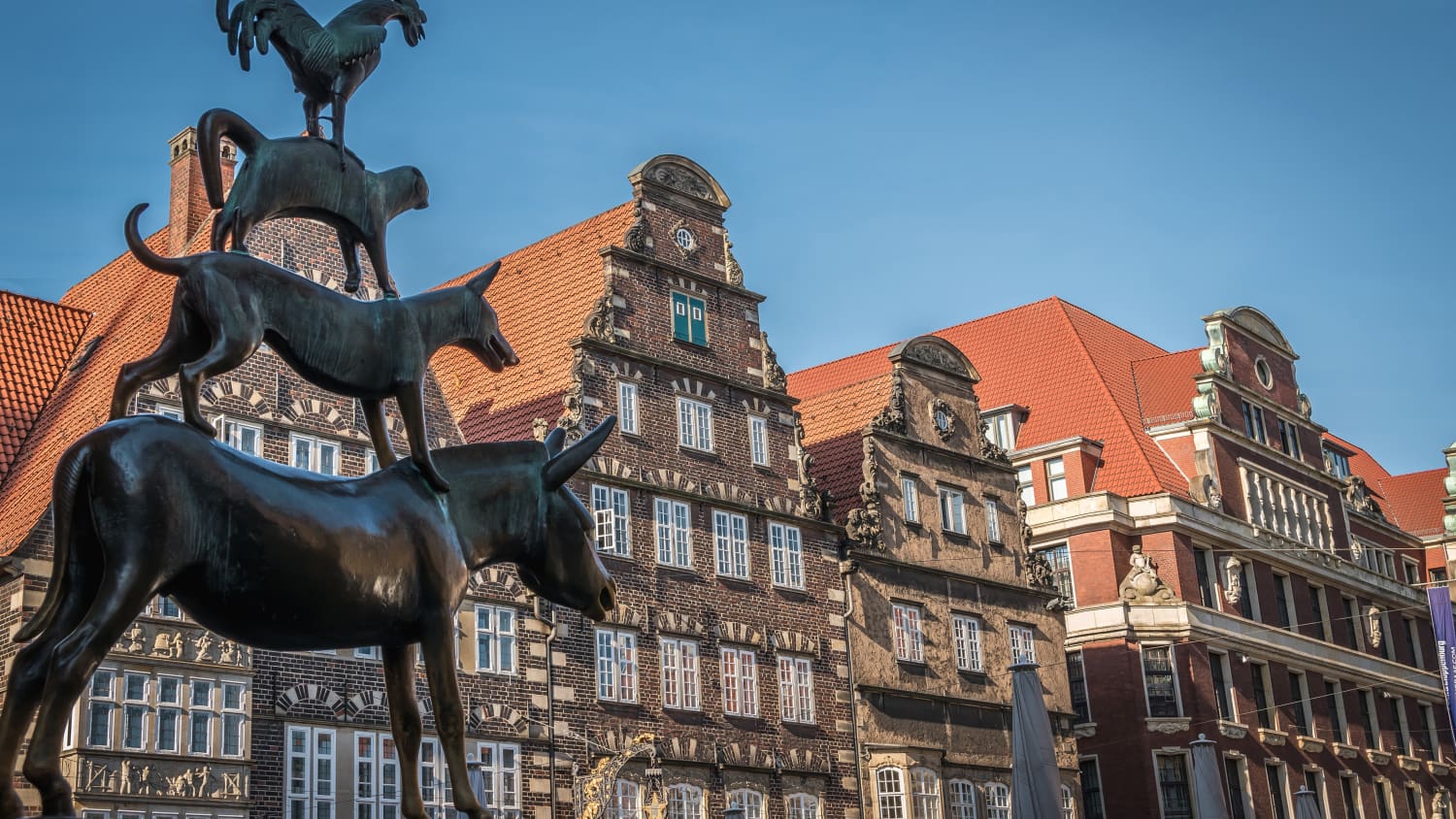 Die Drei Stadtmusikanten in Bremen