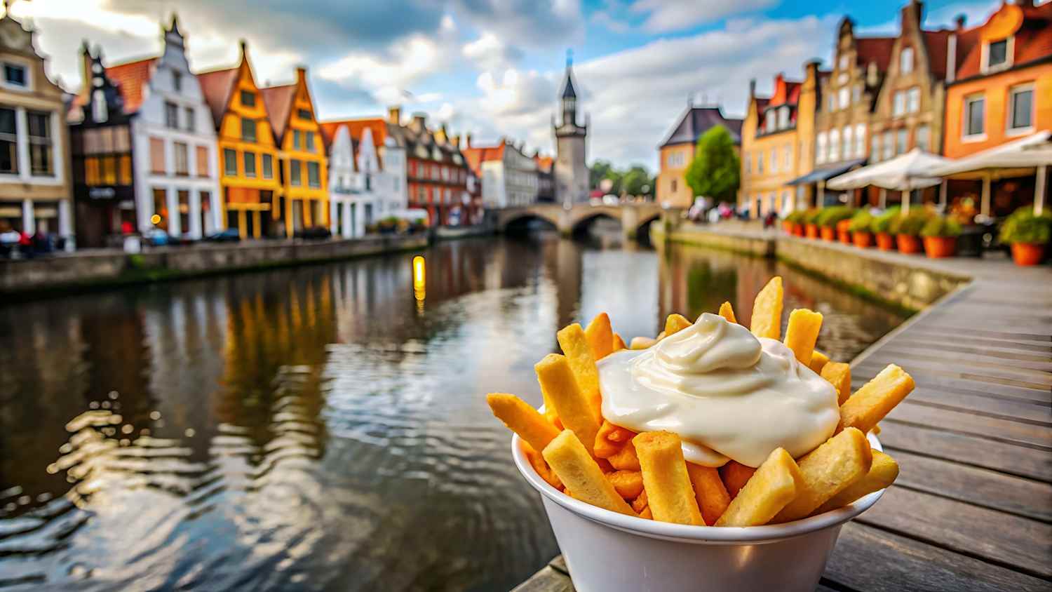 Belgische Fritten in Brügge