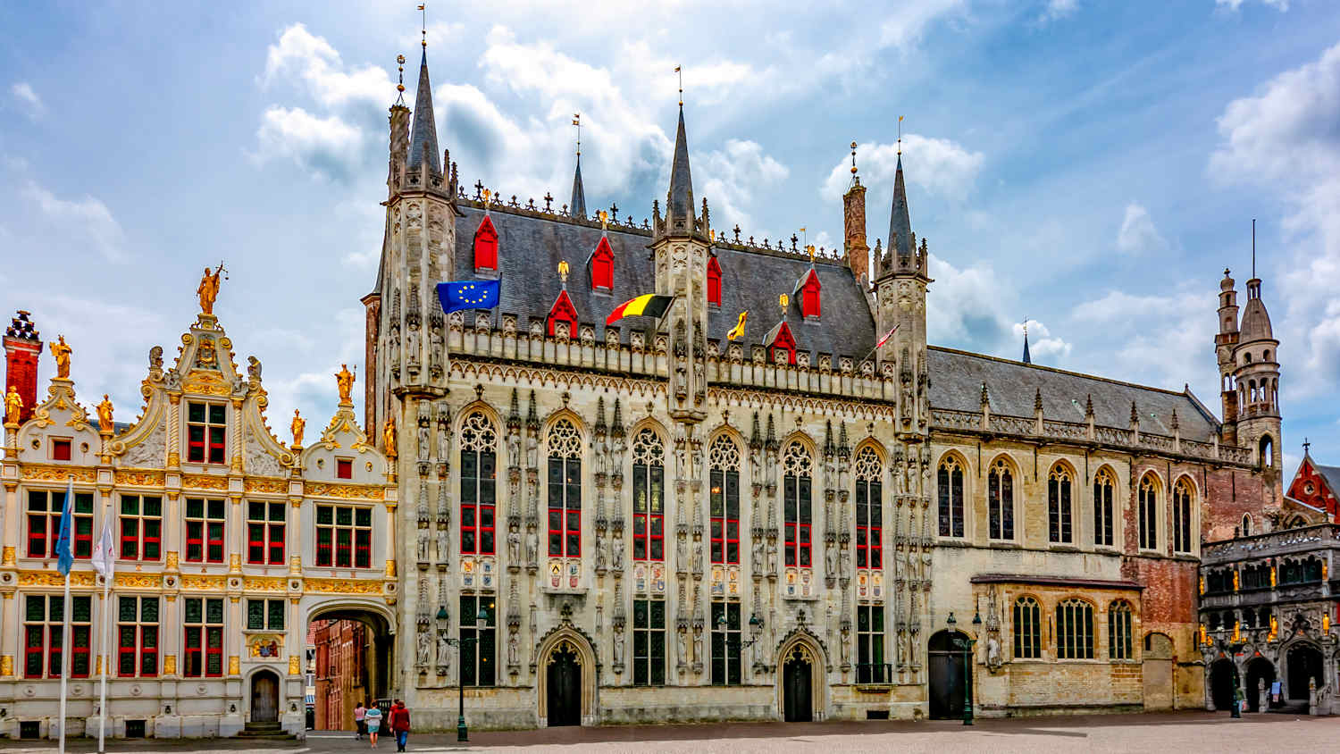 Das Rathaus von Brügge