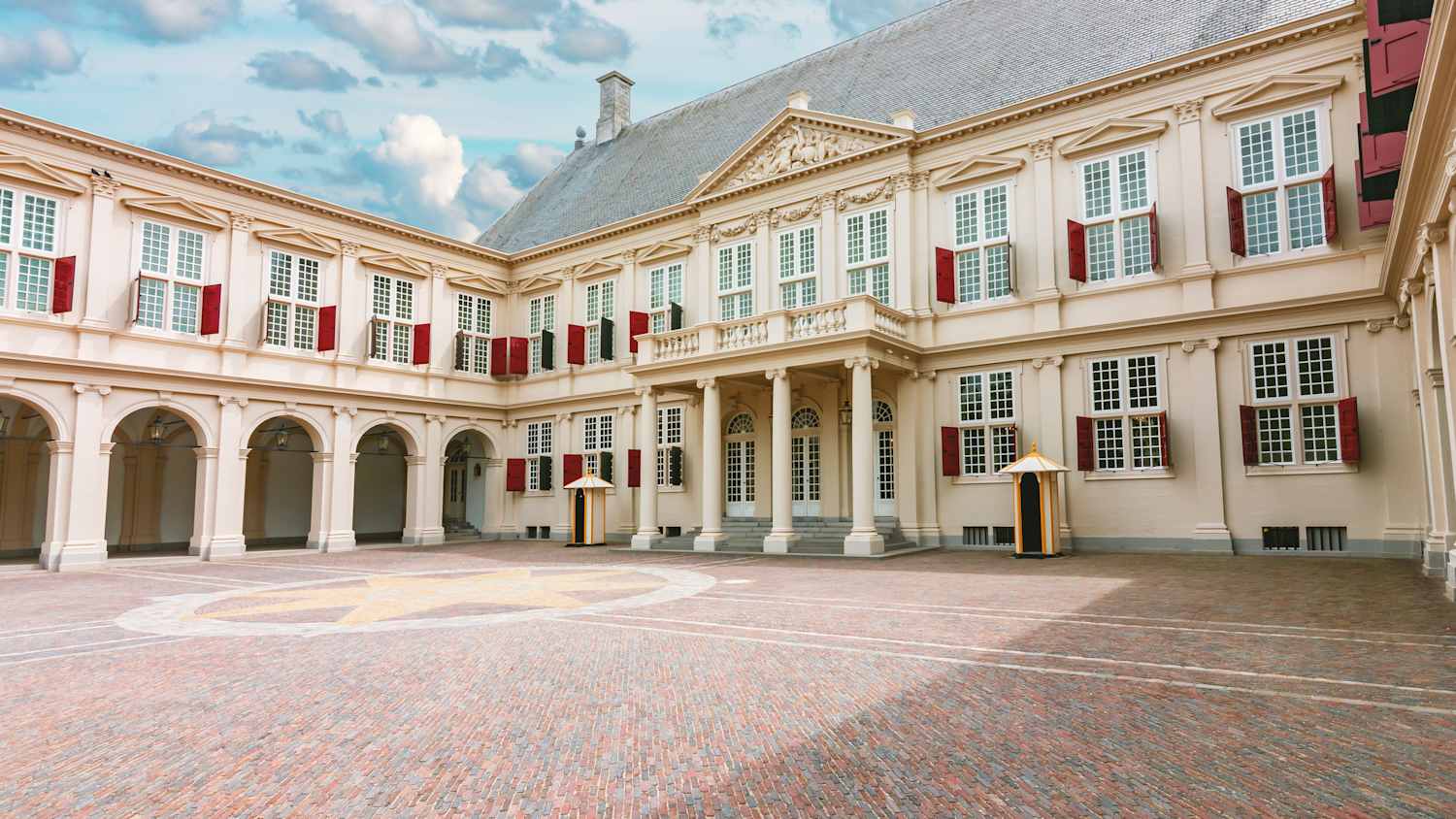 Der Königliche Palast Noordeinde in Den Haag