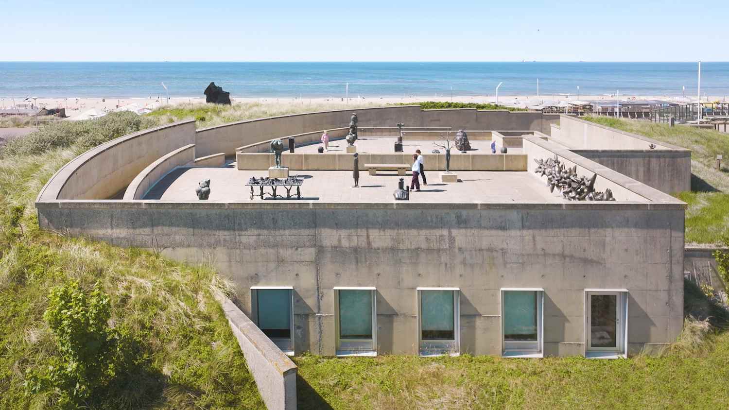 Das Museum Beelden aan Zee in der Nähe von Den Haag