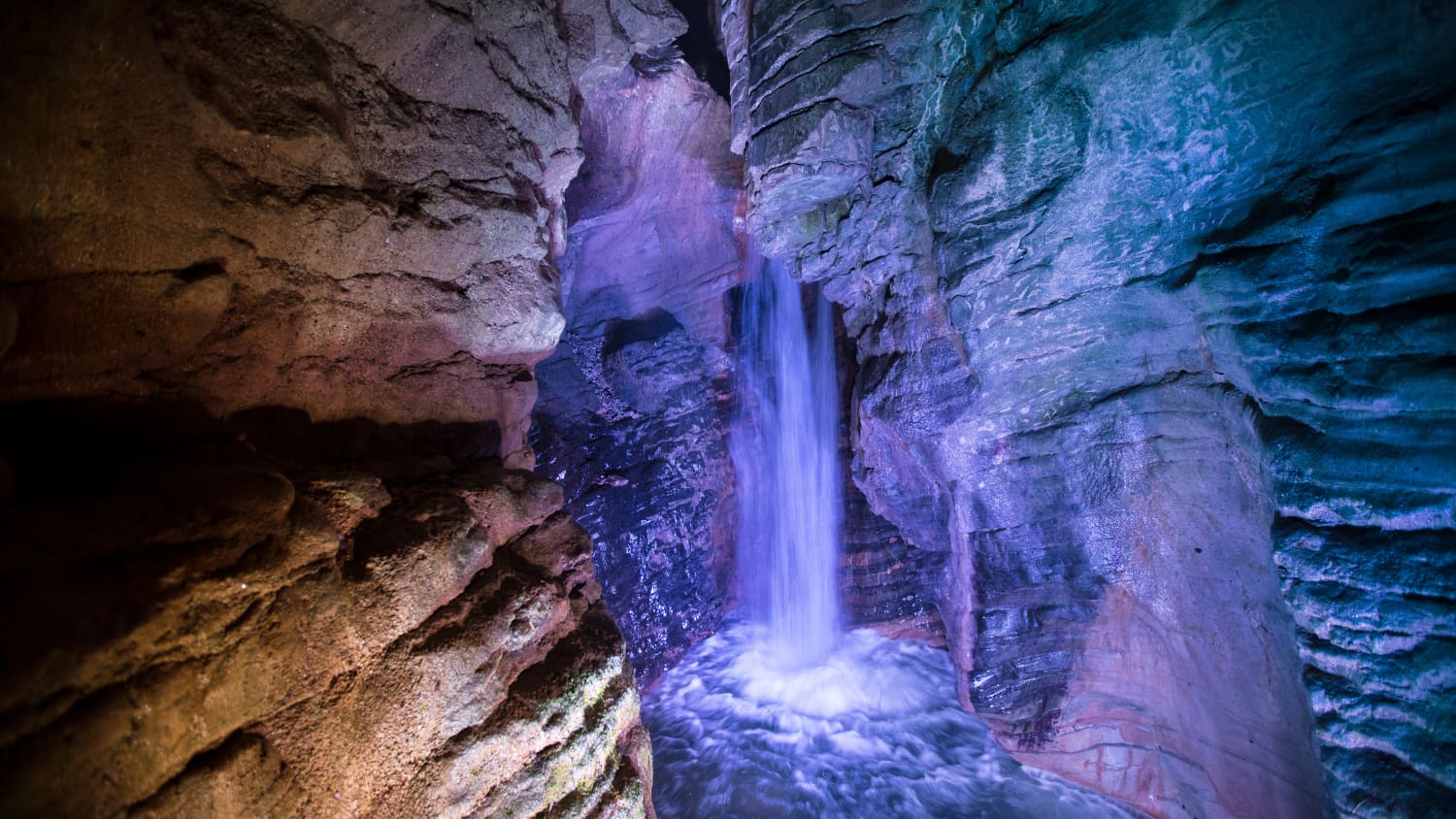 Der Wasserfall von Varone am Gardasee