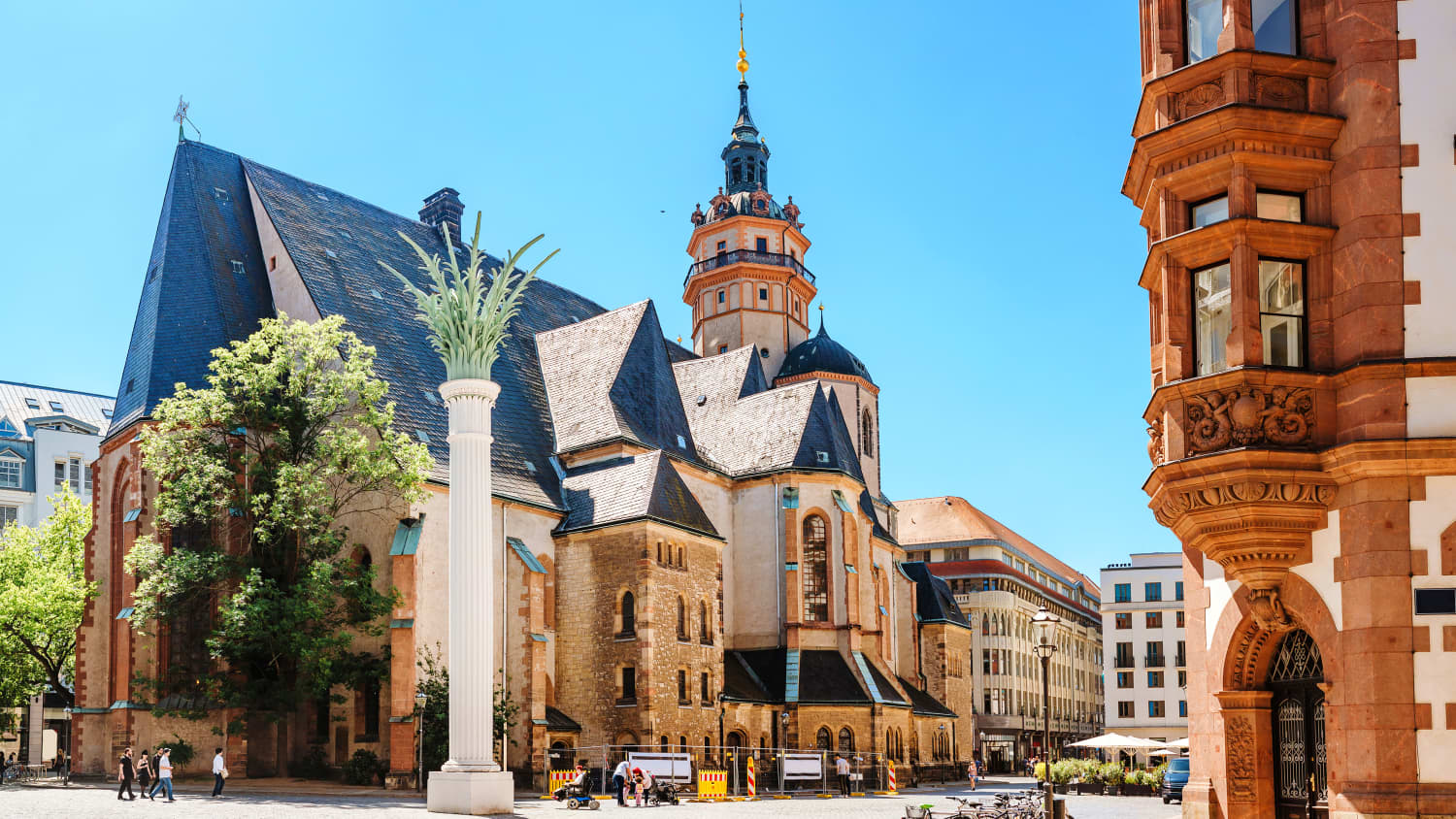 Die Nikolaikirche in Leipzig