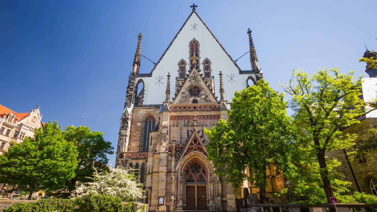 Die Thomaskirche in Leipzig